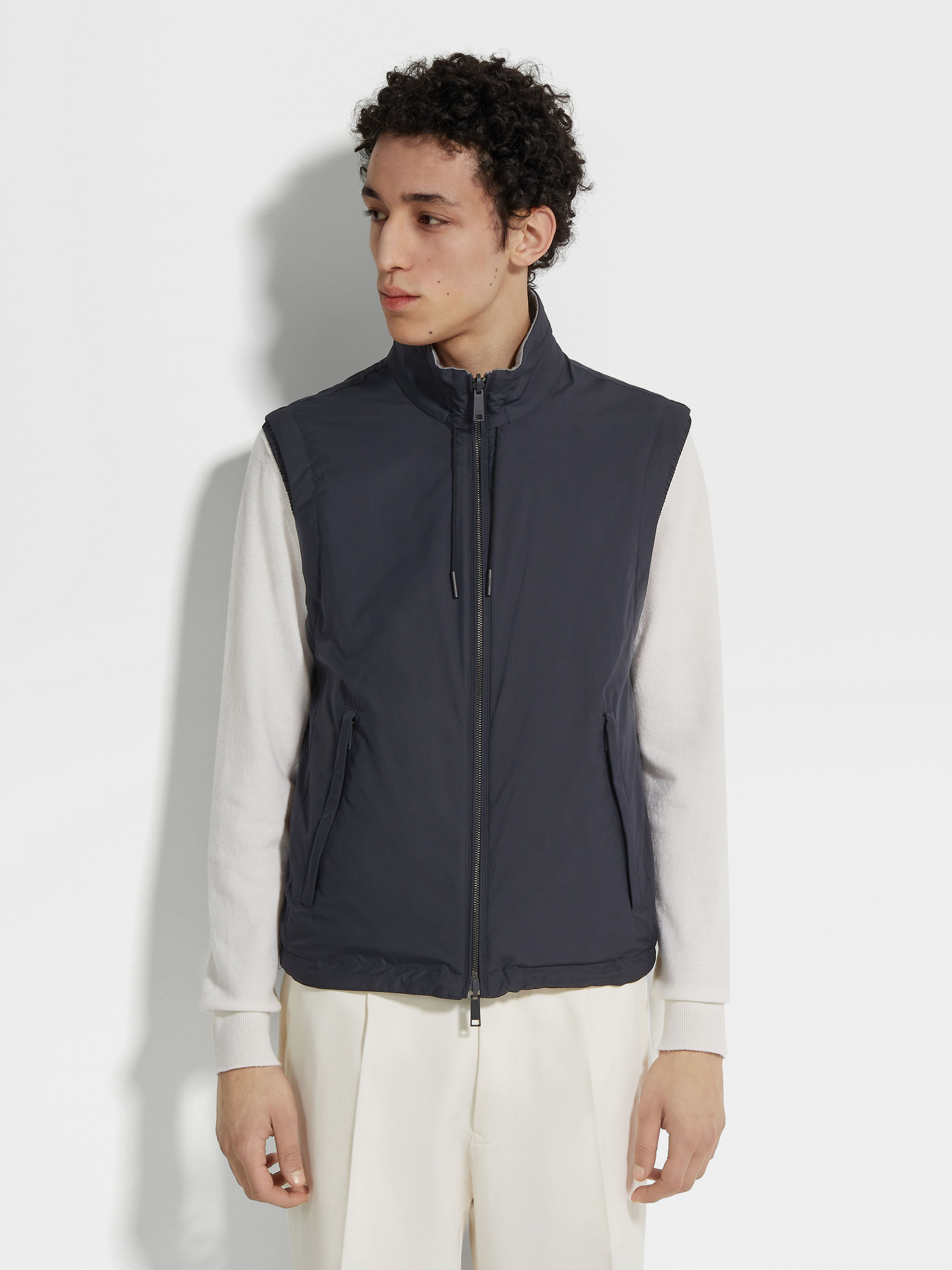 微纤维面料双面 Brezza 背心 产品细节图 #3