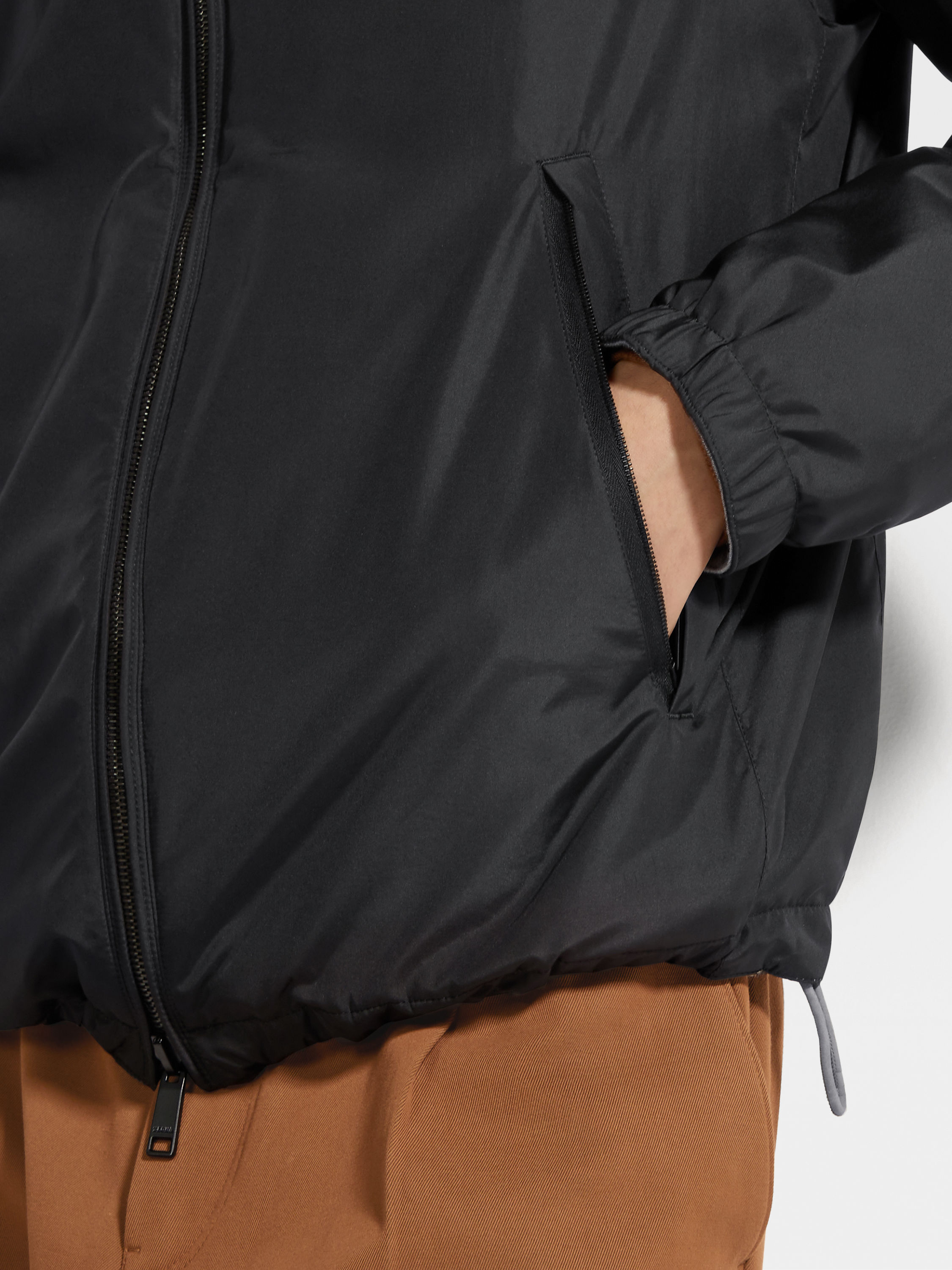 Microfiber Reversible Brezza Blouson Product detail photo #2