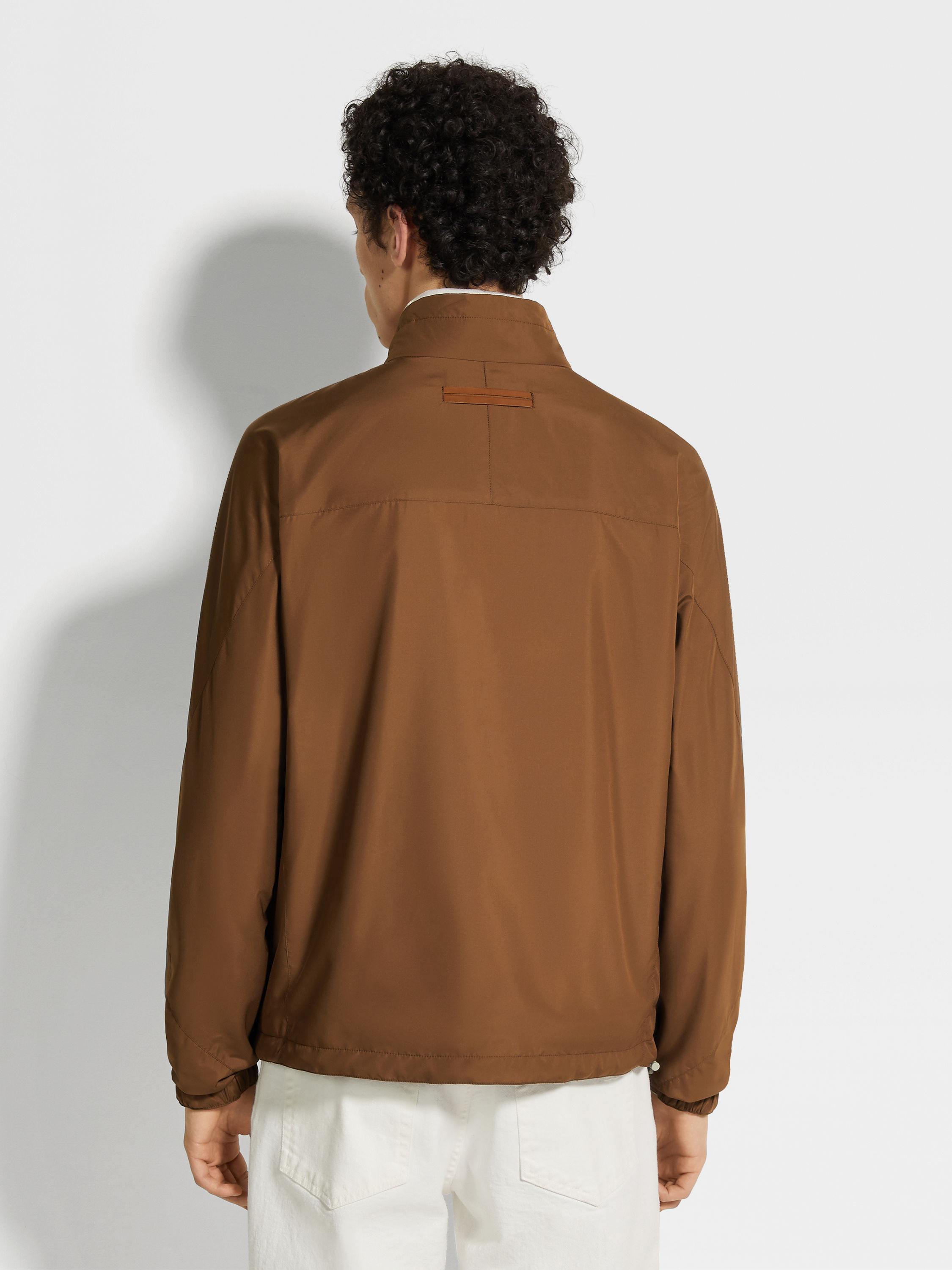 Microfiber Reversible Brezza Blouson Product detail photo #4