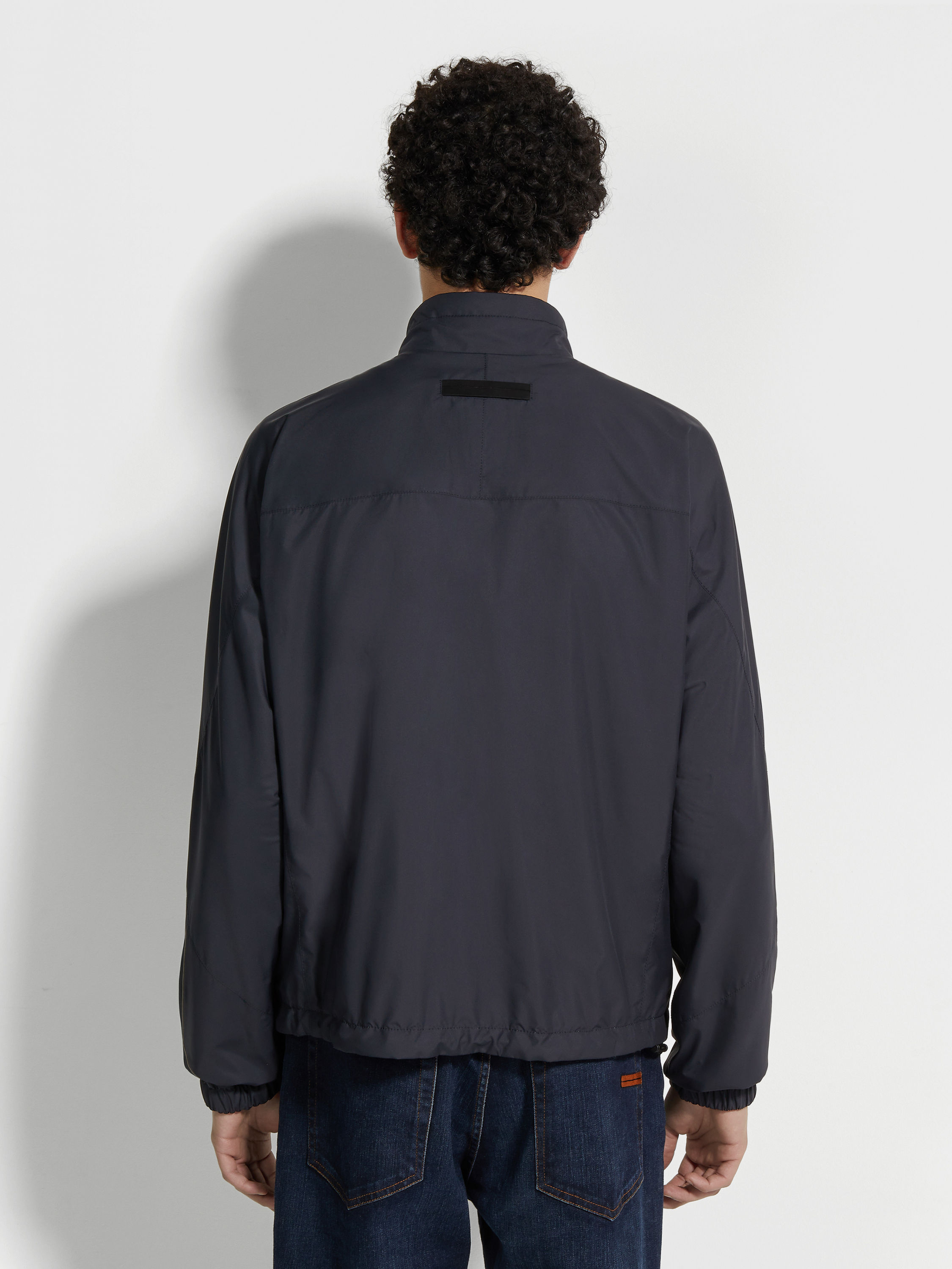 Microfiber Reversible Brezza Blouson Product detail photo #4