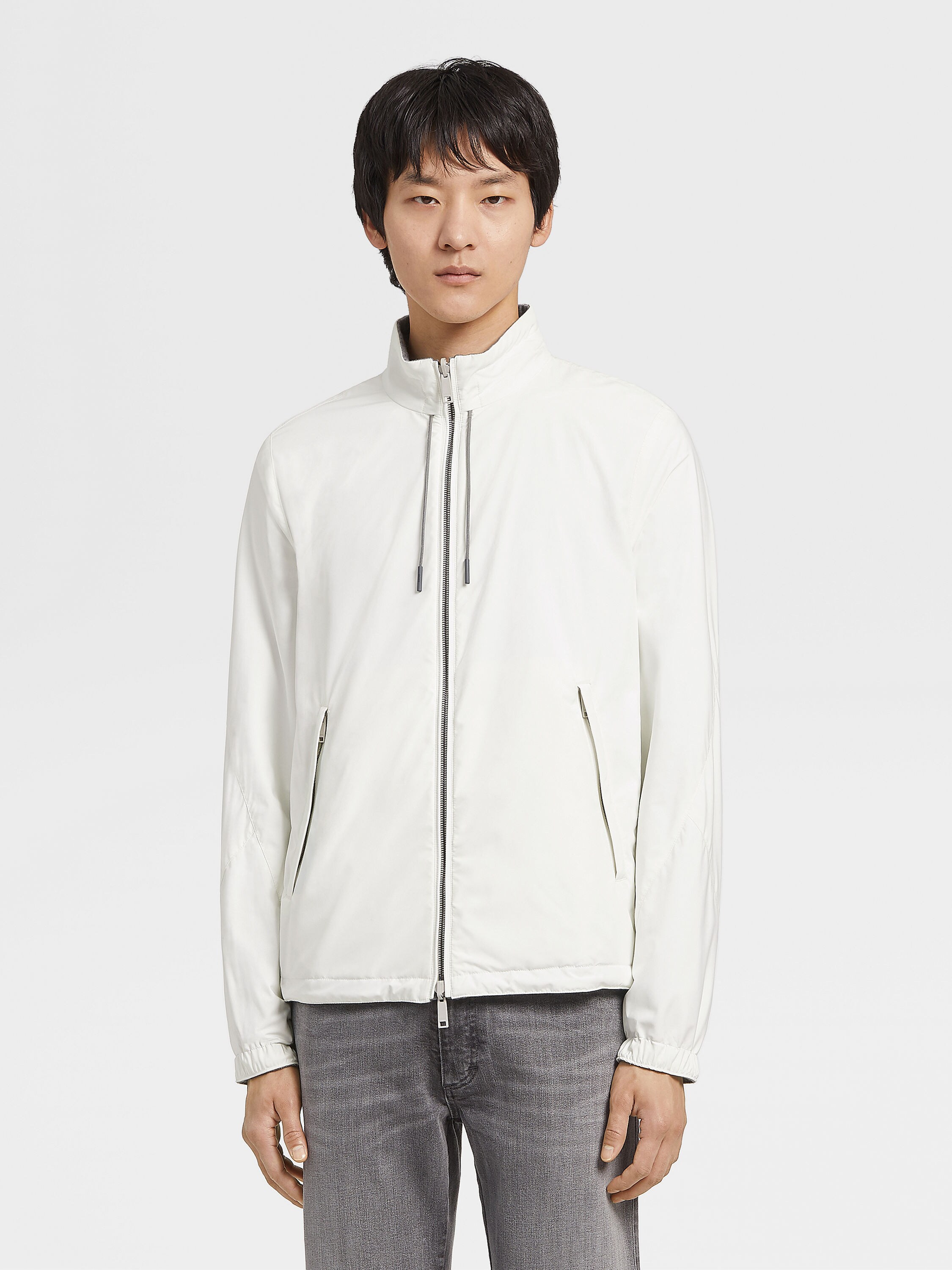 Microfiber Reversible Brezza Blouson Product detail photo #3