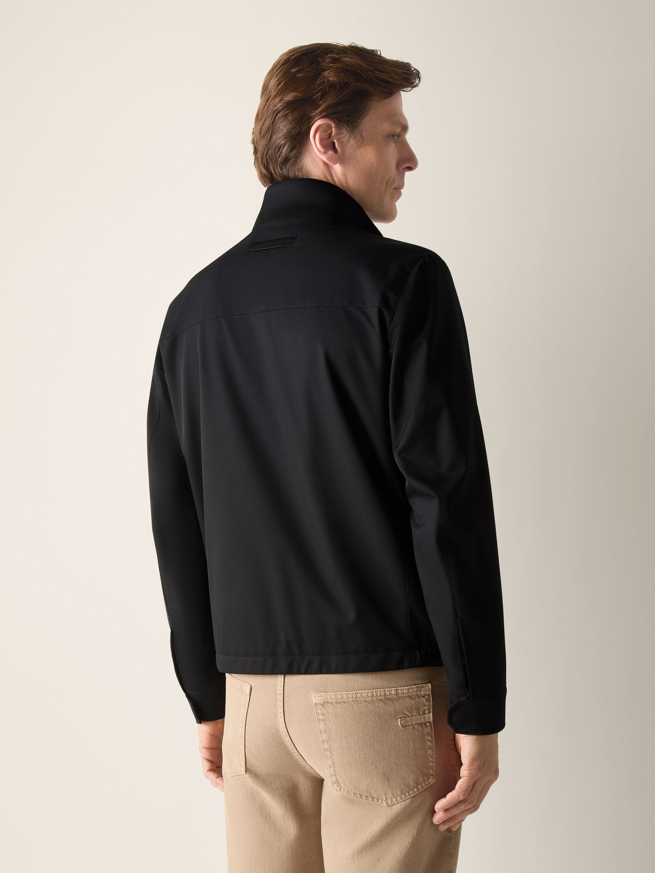 Black Microfiber Motorin 100cc Blouson Product detail photo #5