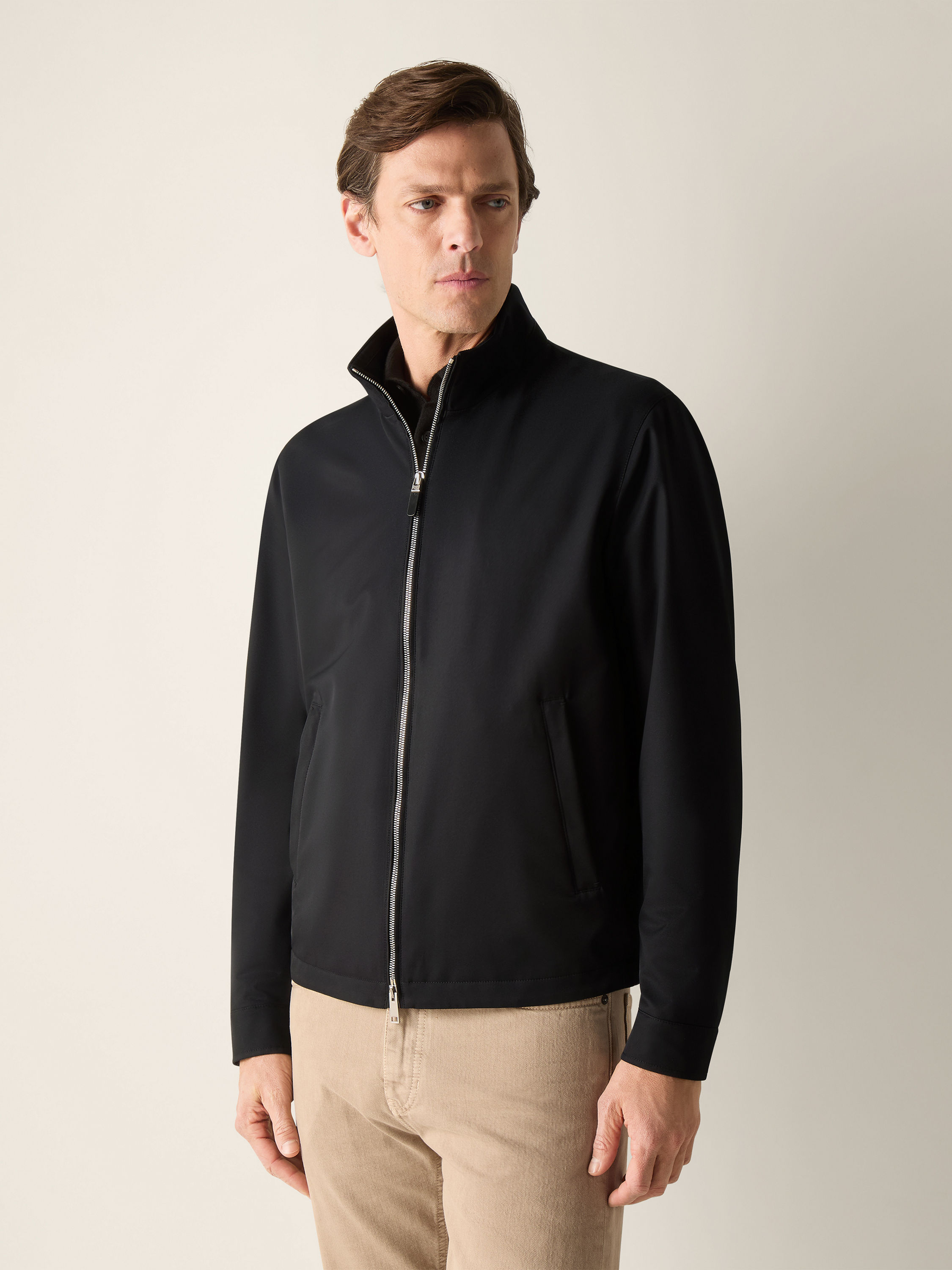 Black Microfiber Motorin 100cc Blouson Product detail photo #3