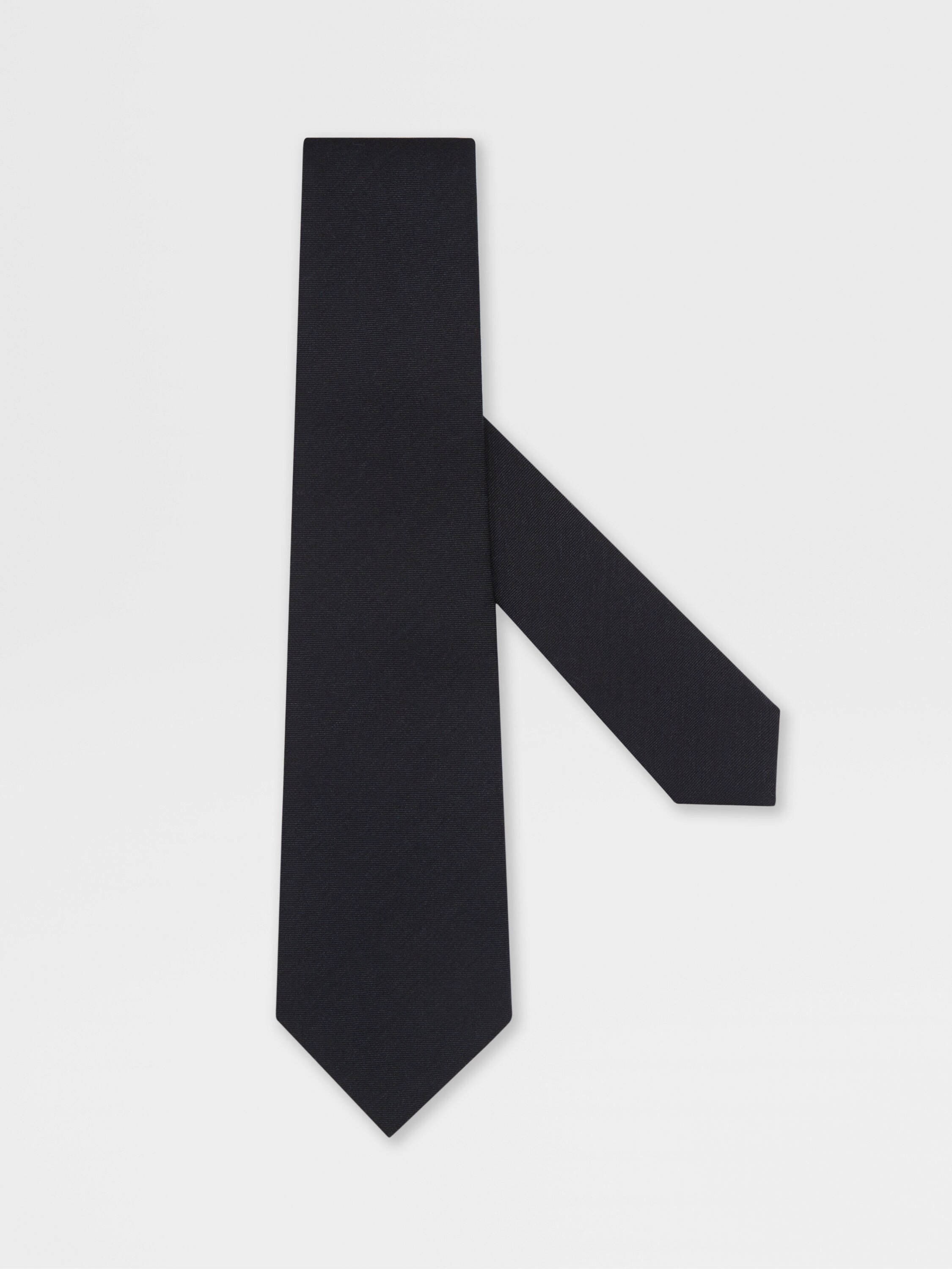 Black Silk Tie