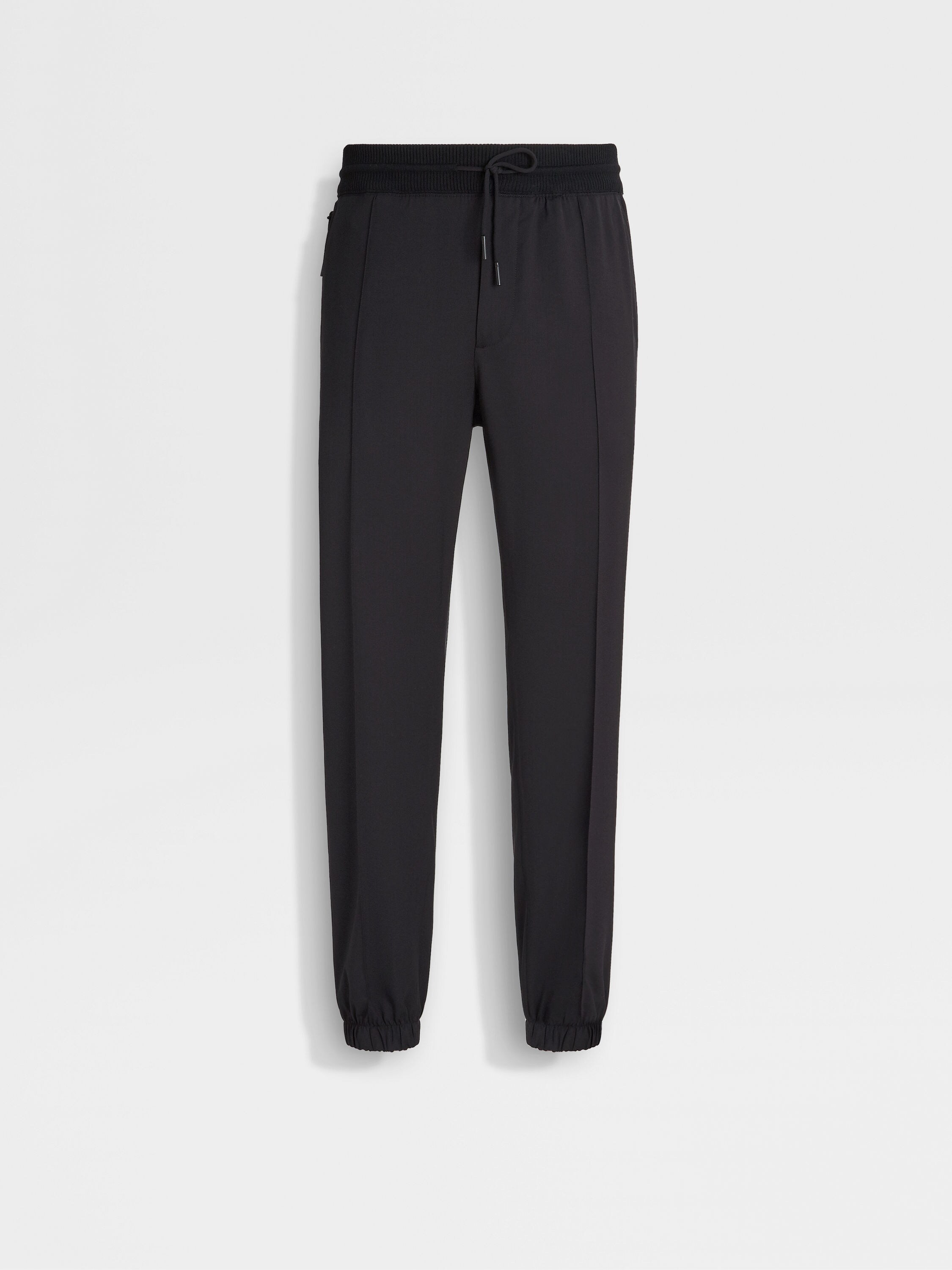 Black High Performance™ Wool Joggers