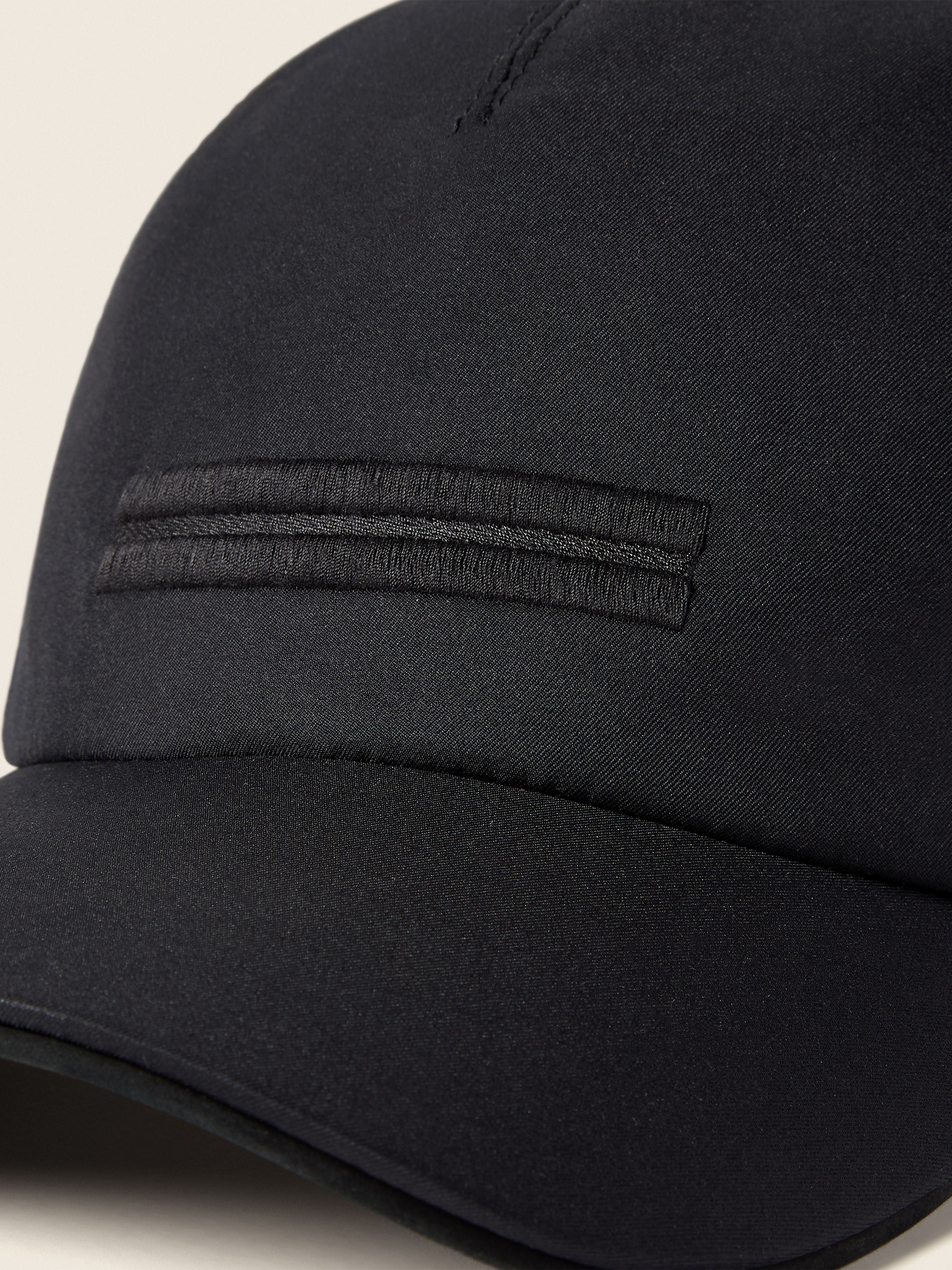 Black Microfiber Motorin Baseball Cap Product detail photo #1