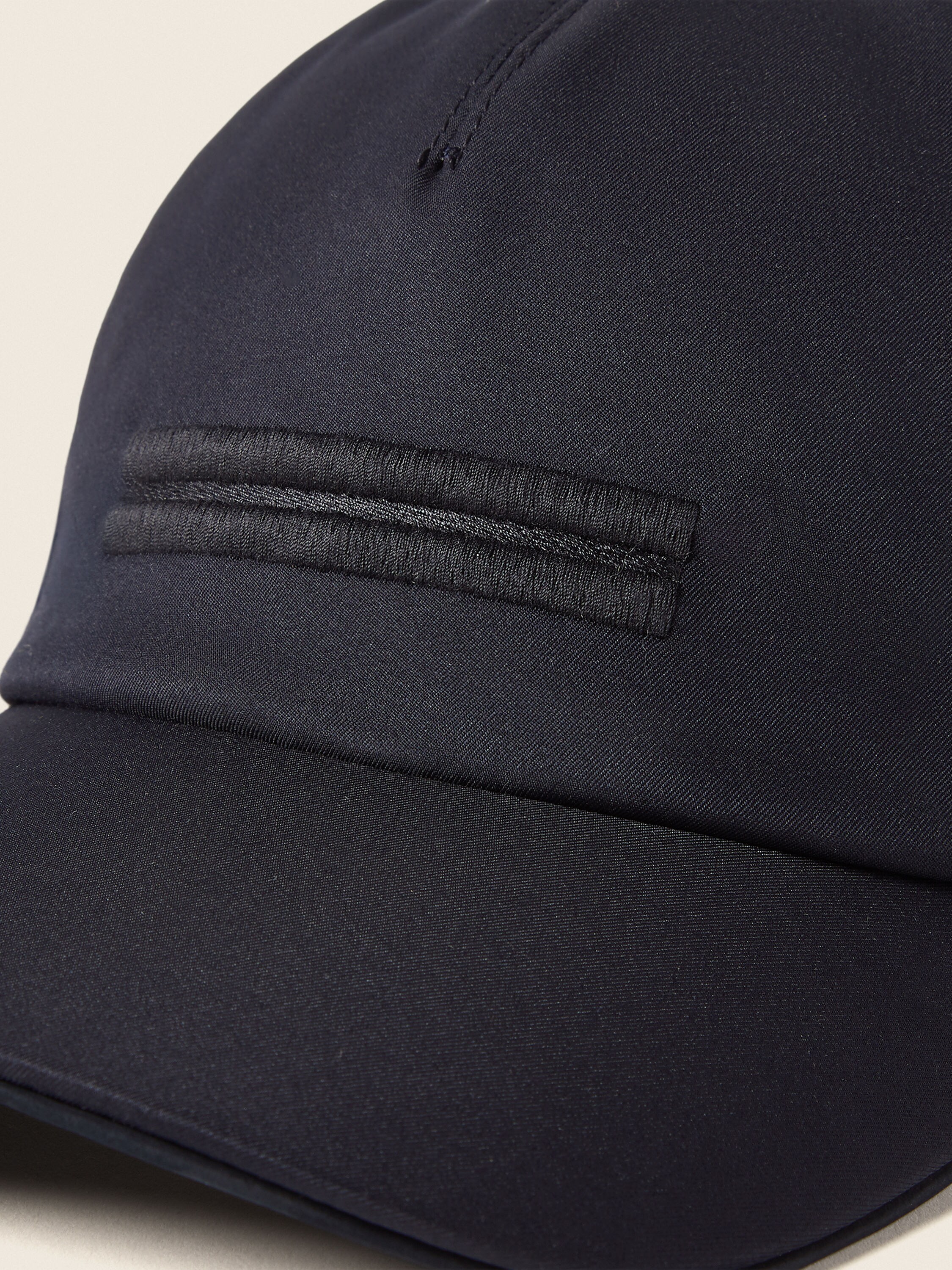 Navy Blue Microfiber Motorin Baseball Cap Product detail photo #1