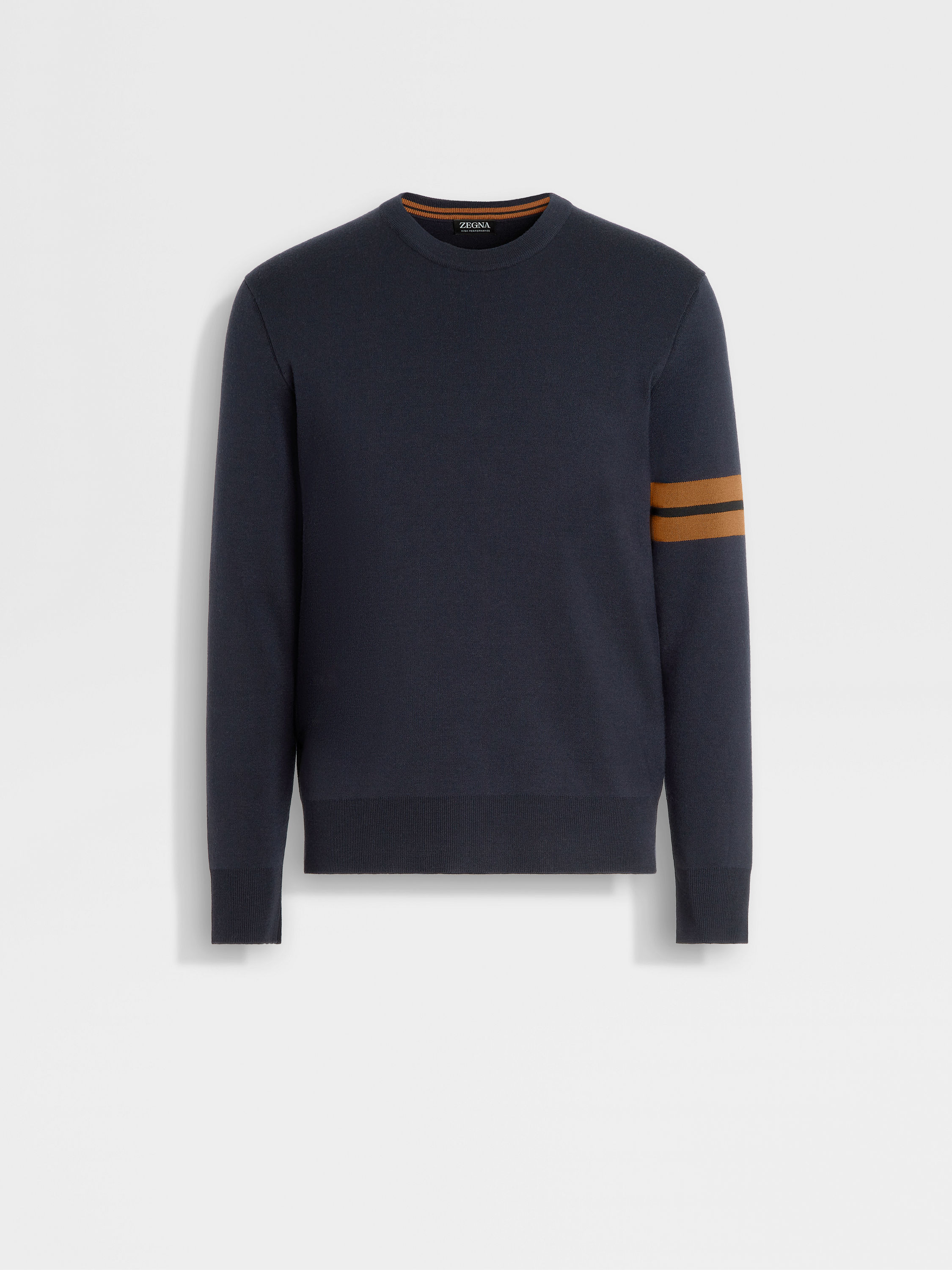 Navy Blue High Performance™ Wool Crewneck