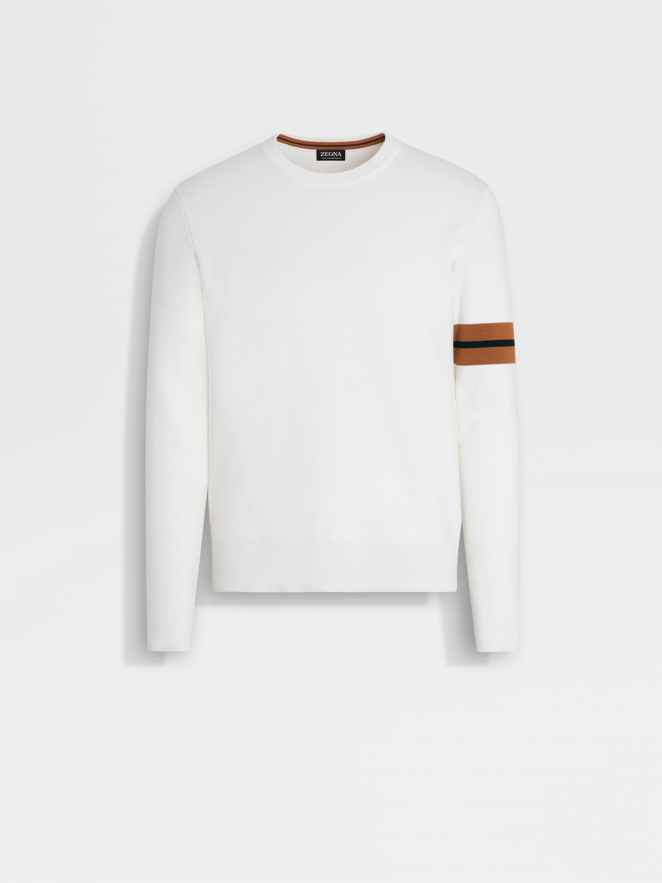 White High Performance™ Wool Crewneck