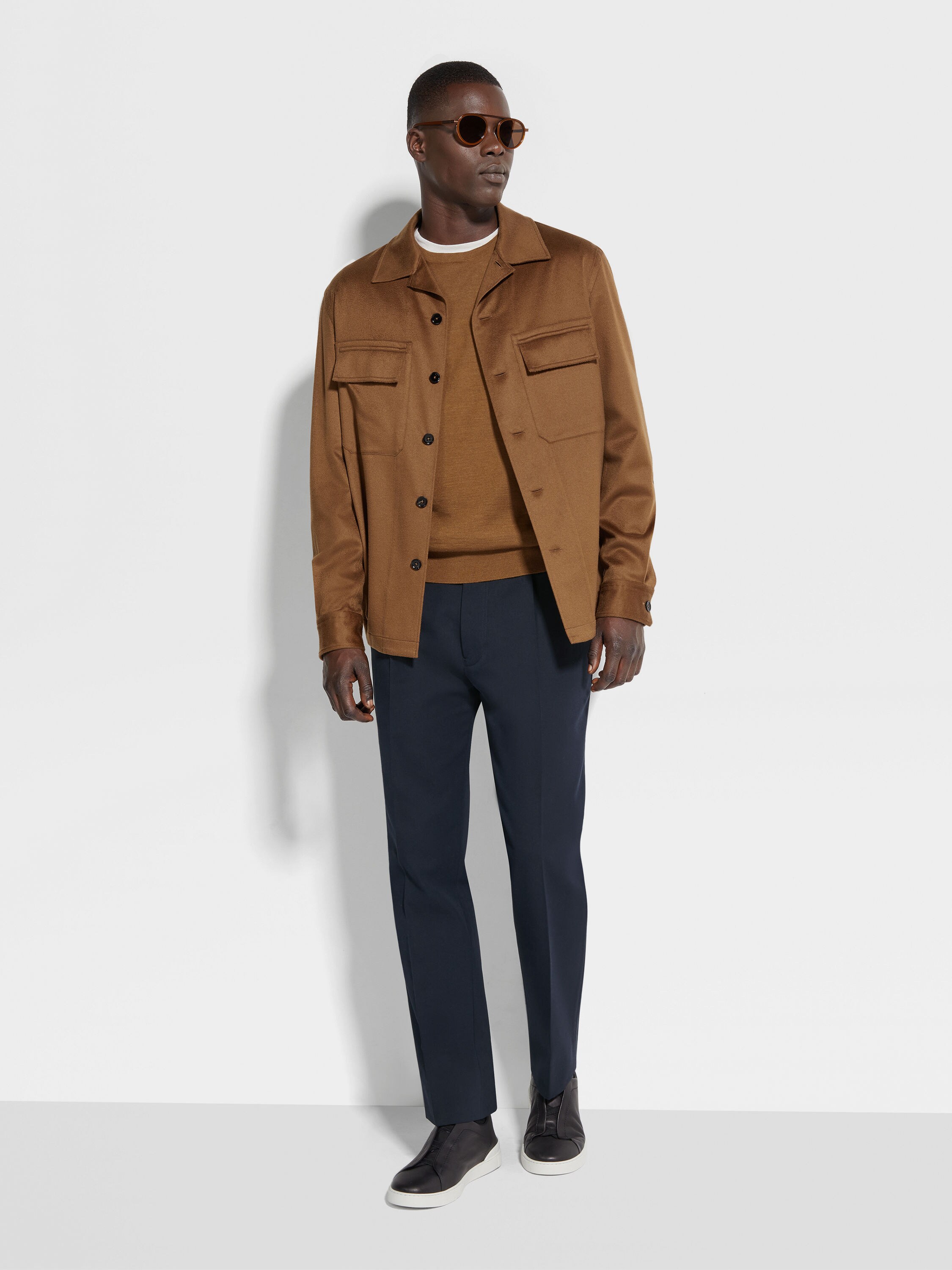 Oasi Cashmere Alba Overshirt Product detail photo #1