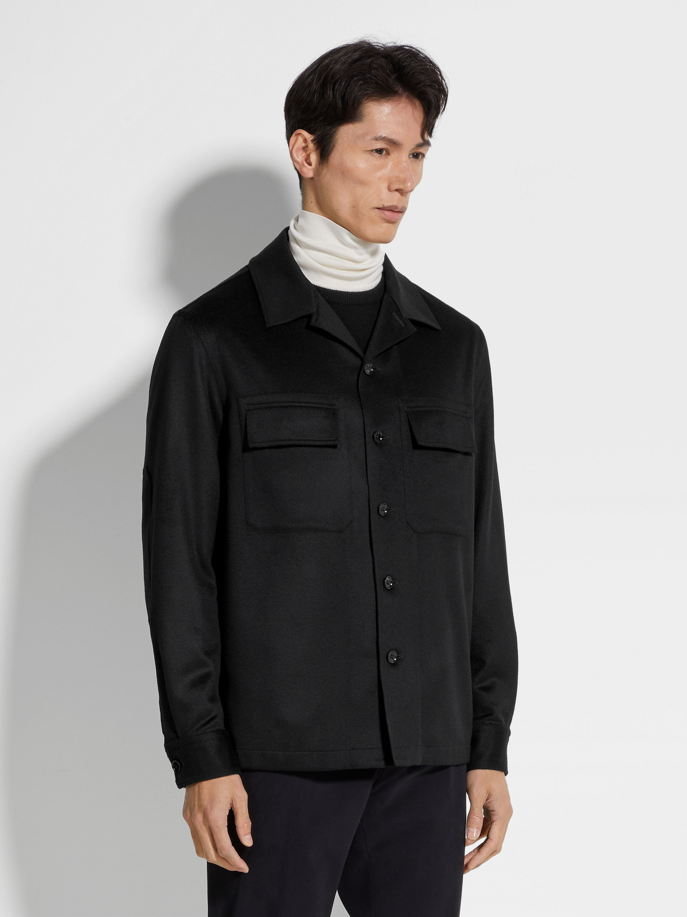 Oasi Cashmere Alba 衬衫外套 产品细节图 #3