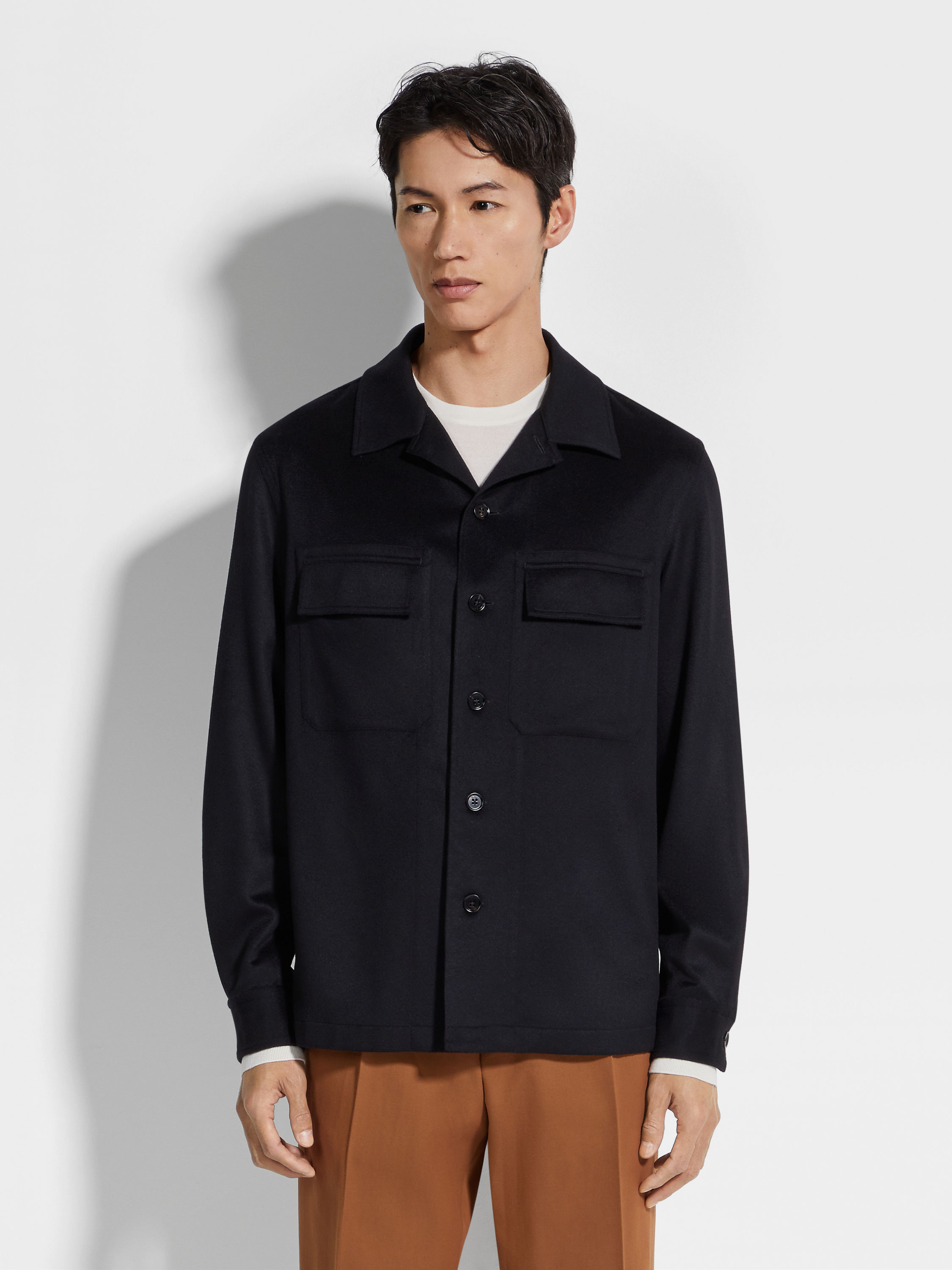 Oasi Cashmere Alba Overshirt Product detail photo #3