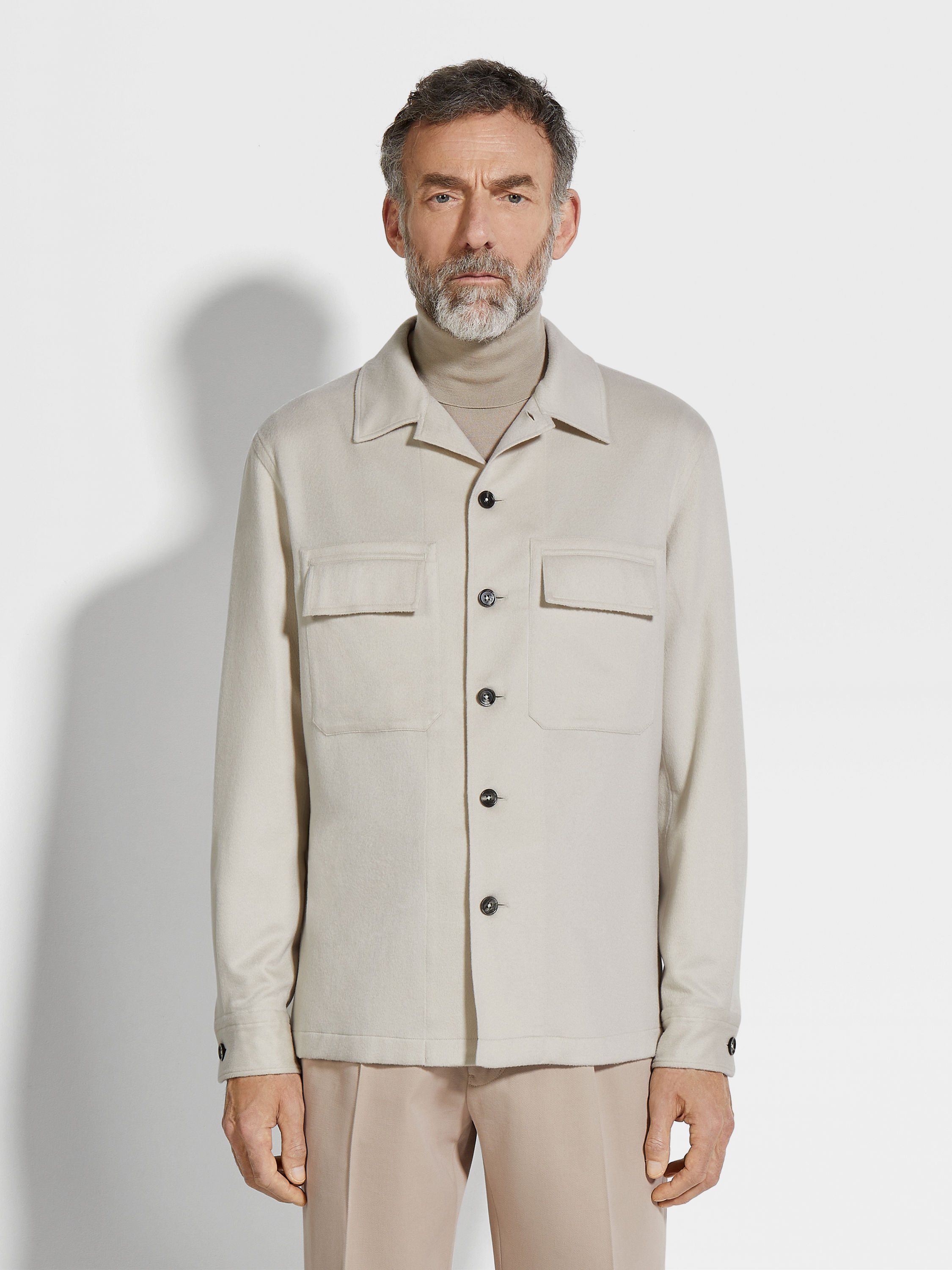 Oasi Cashmere Alba 衬衫外套 产品细节图 #3