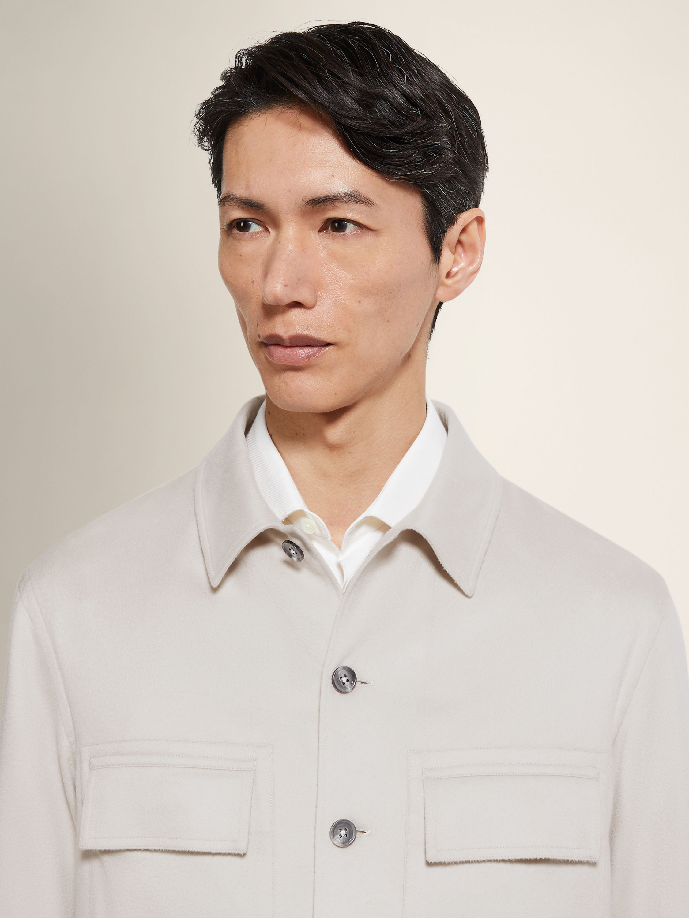 Oasi Cashmere Alba Overshirt Product detail photo #2
