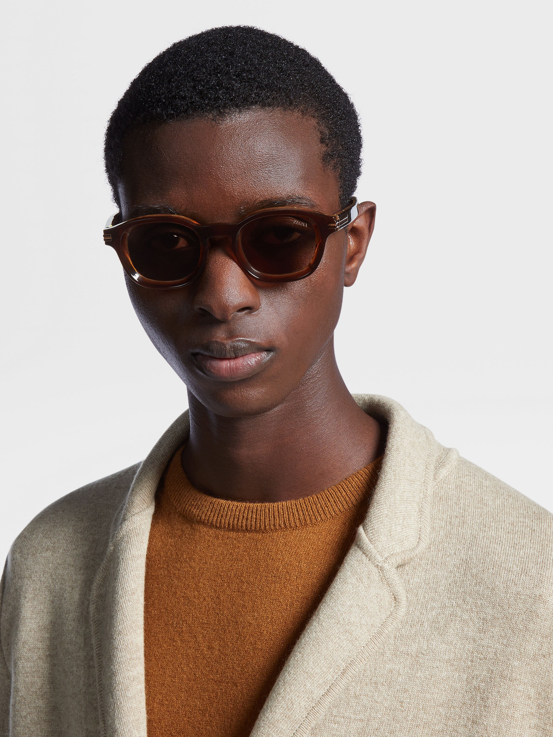 Dark Foliage Aurora I Acetate Sunglasses Product detail photo #3