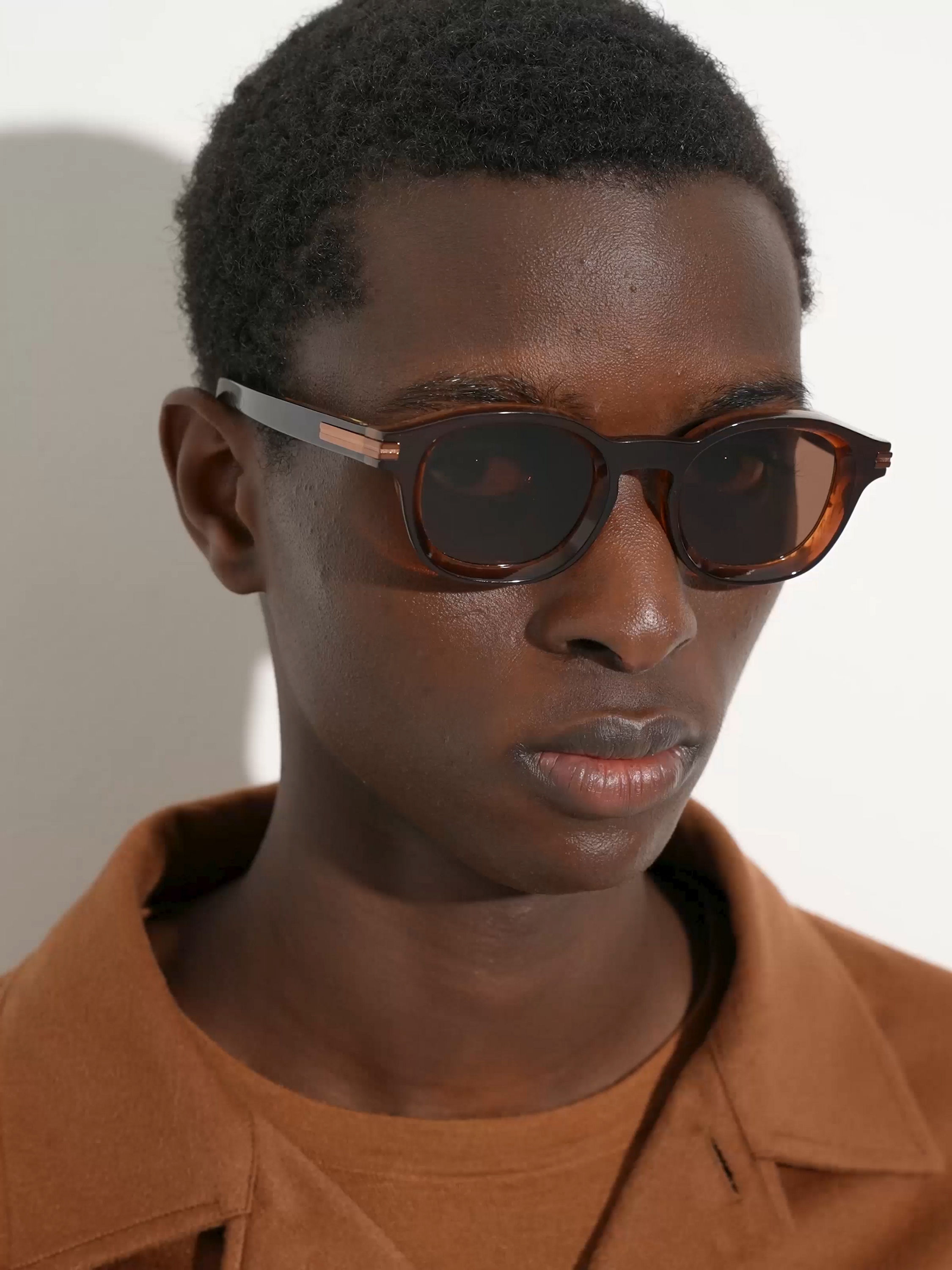 Dark Foliage Aurora I Acetate Sunglasses