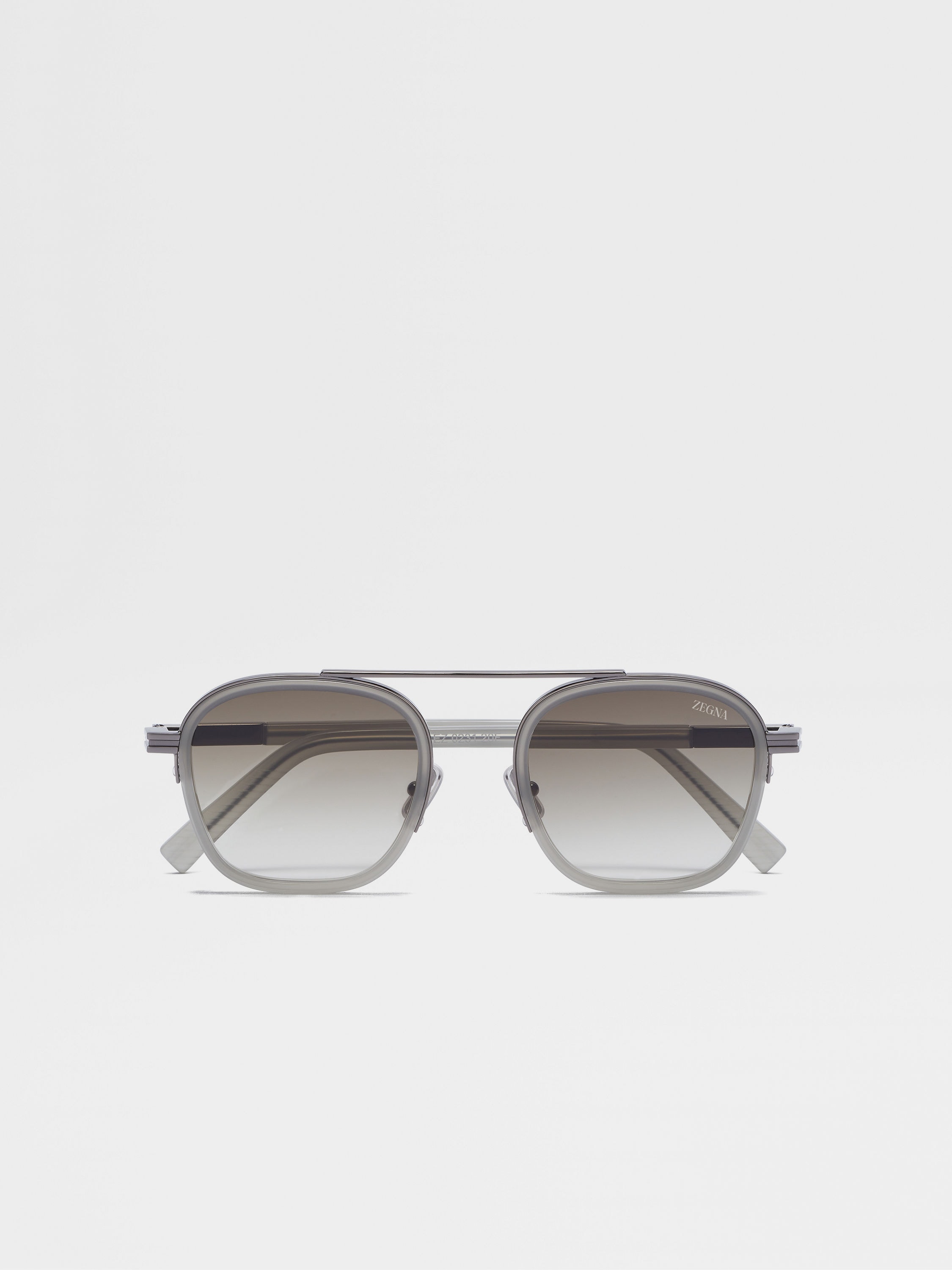 Grey Orizzonte I Acetate and Metal Sunglasses