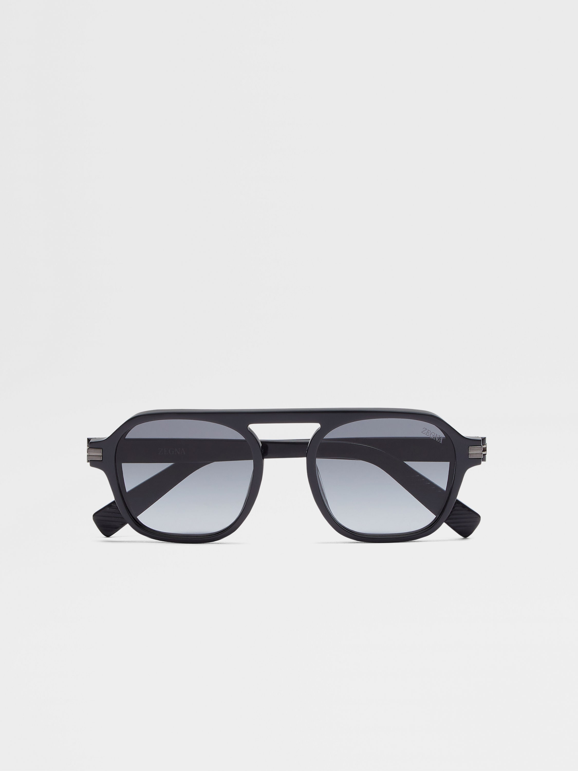 Asphalt Grey Aurora II Acetate Sunglasses