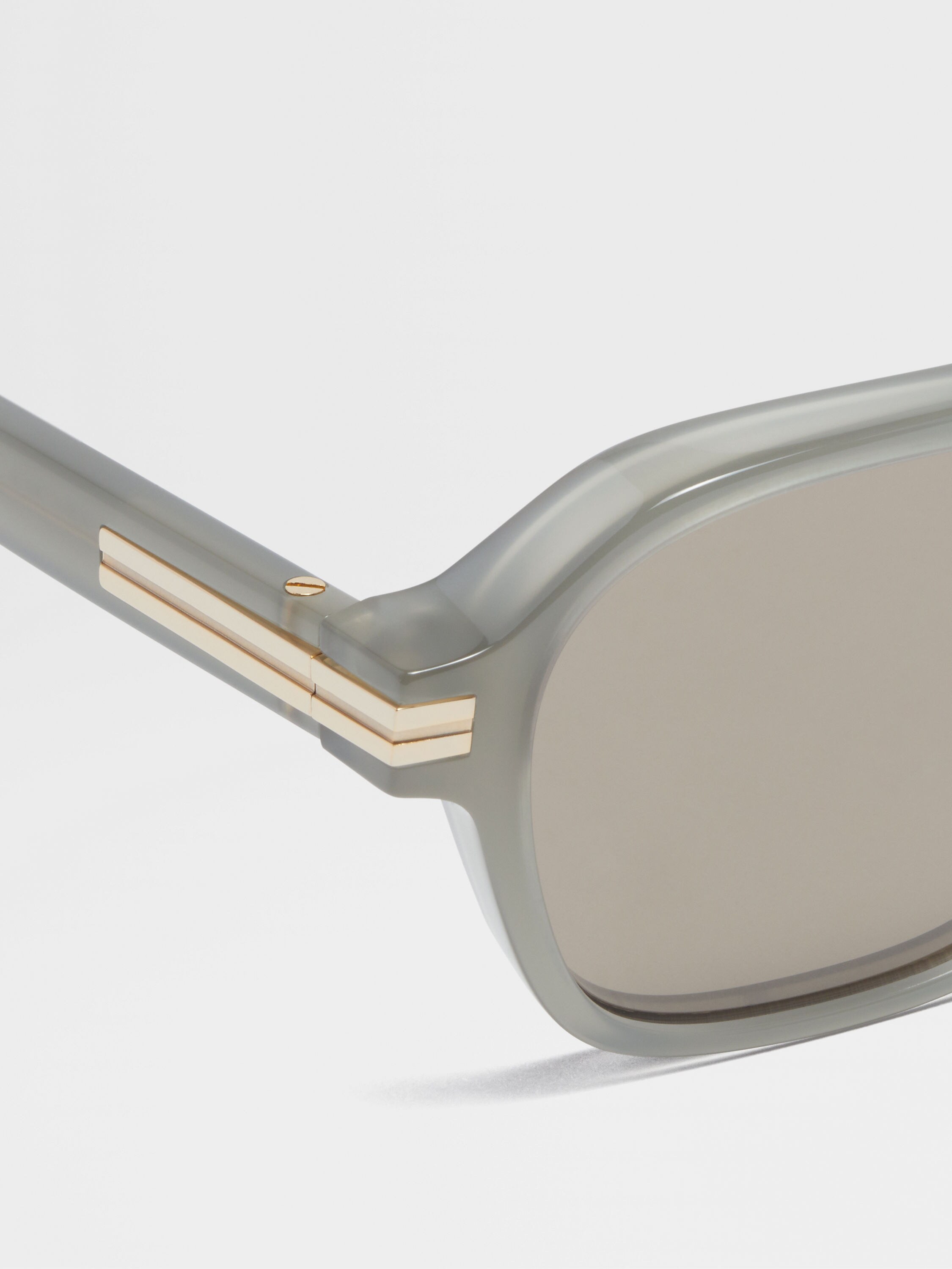 Green Aurora II Acetate Sunglasses Product detail photo #1