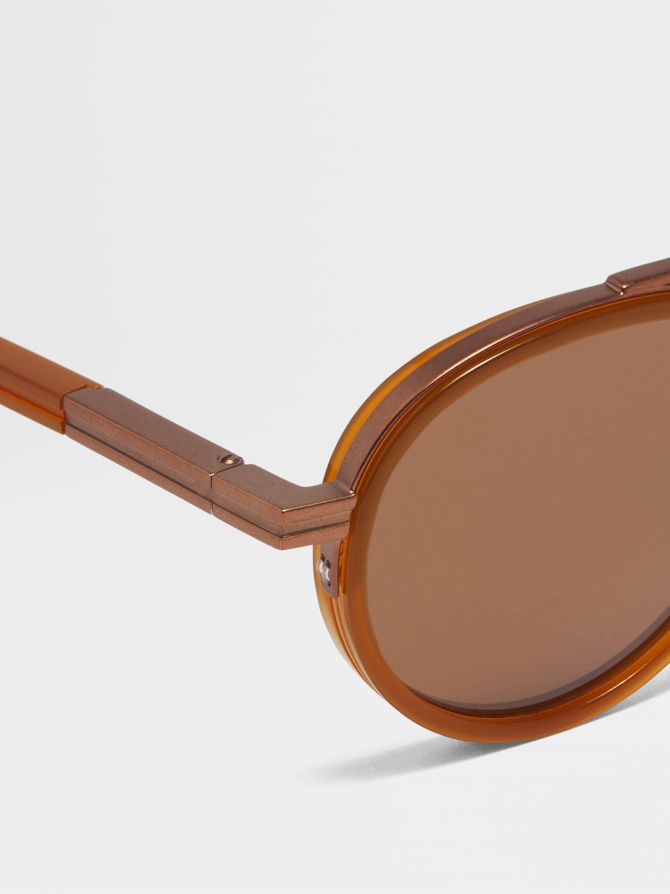 Foliage Orizzonte II Acetate and Metal Sunglasses Product detail photo #1