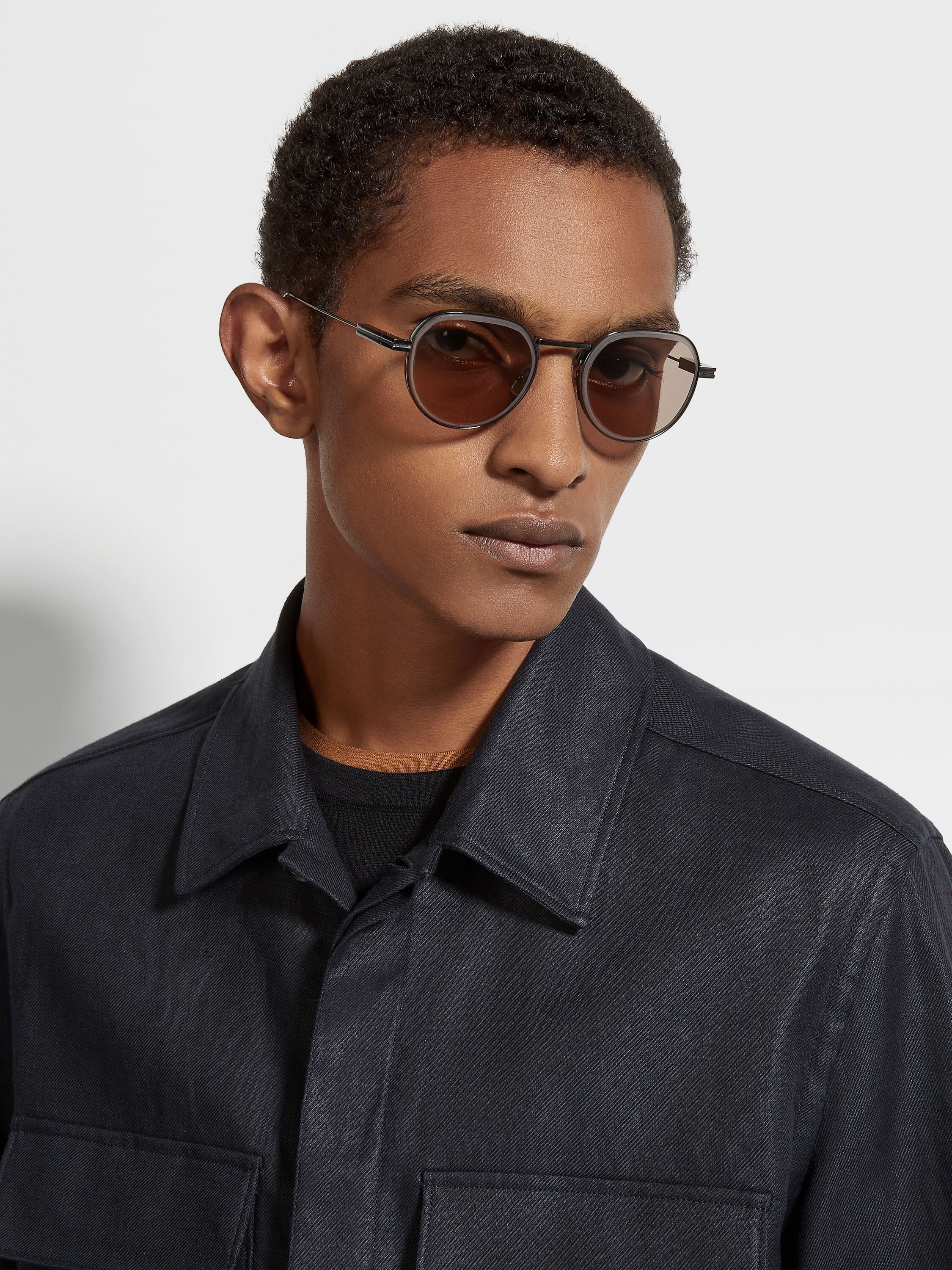 炮铜色金属太阳镜 產品細節圖 #3