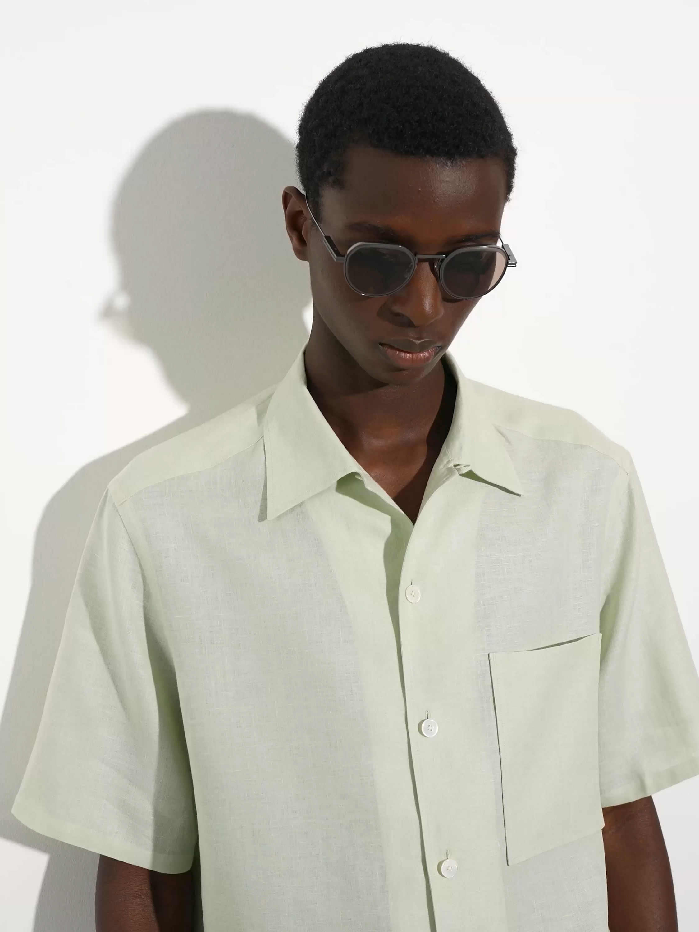 炮铜色金属太阳镜