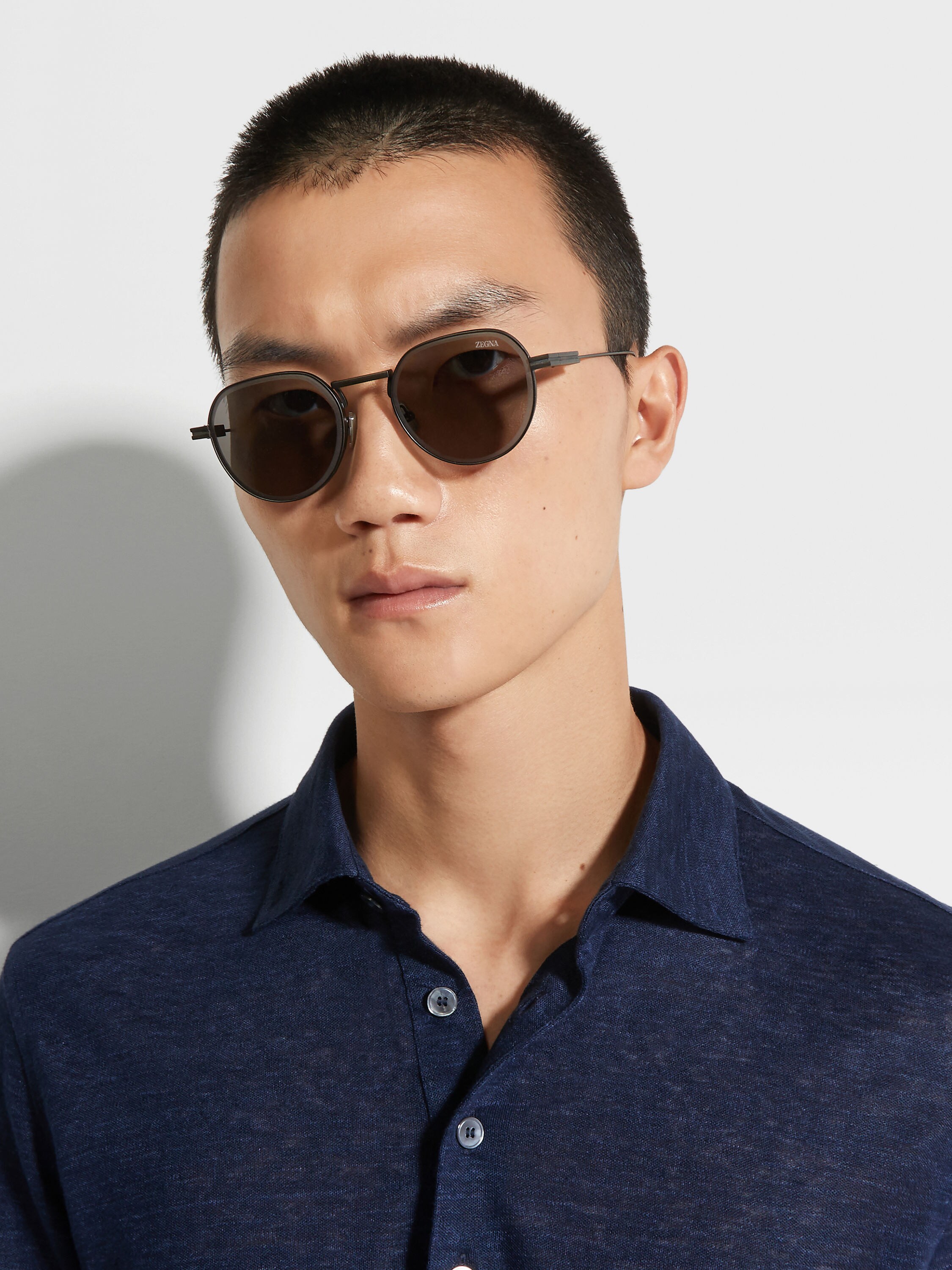 炮铜色金属太阳镜 產品細節圖 #3