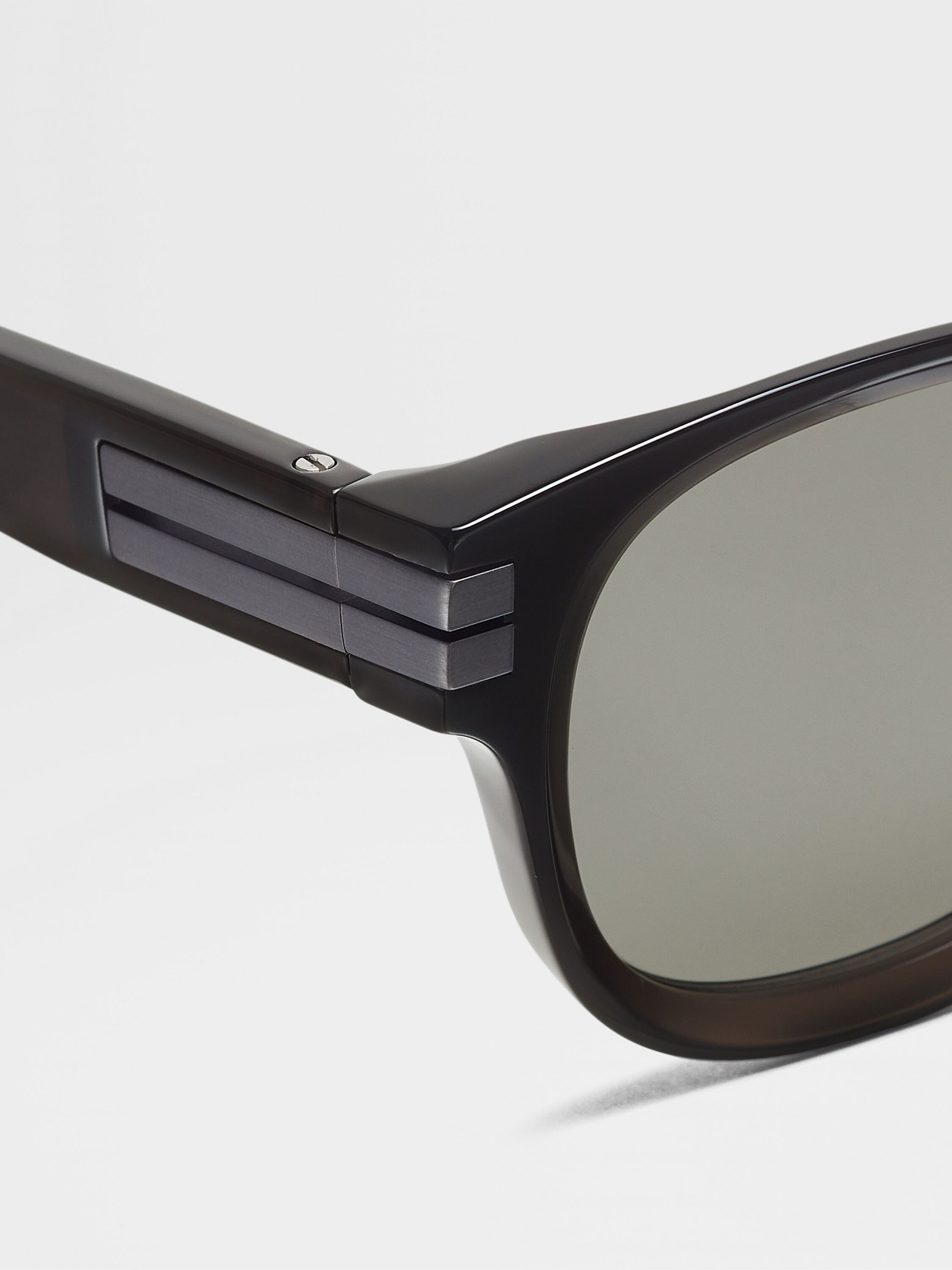 黑色醋酸纤维太阳镜 產品細節圖 #1