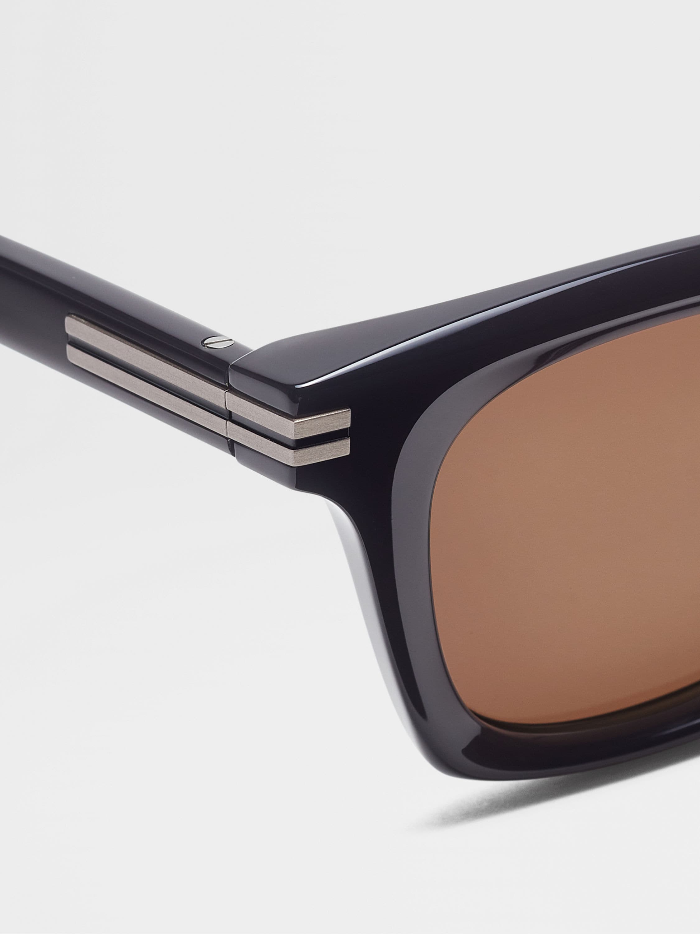 Black Acetate Sunglasses Product detail photo #1