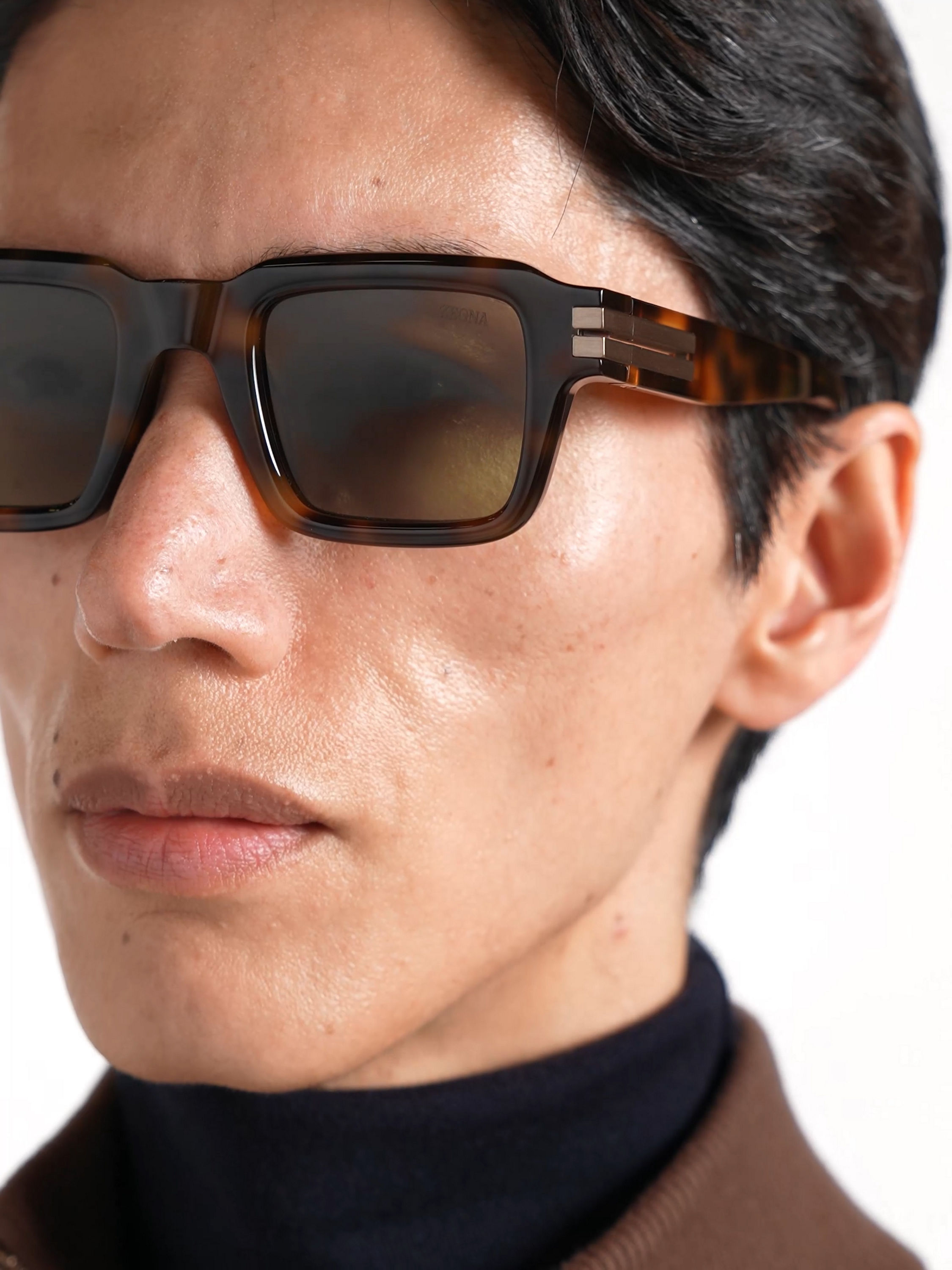 Havana Brown Acetate Sunglasses