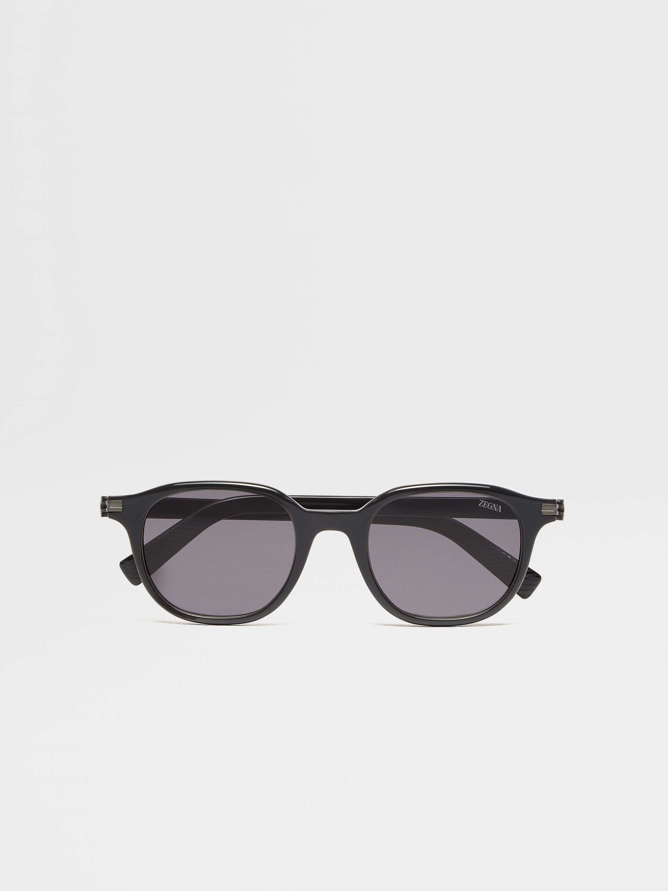 Grey Acetate and Titanium Sunglasses Main product photo