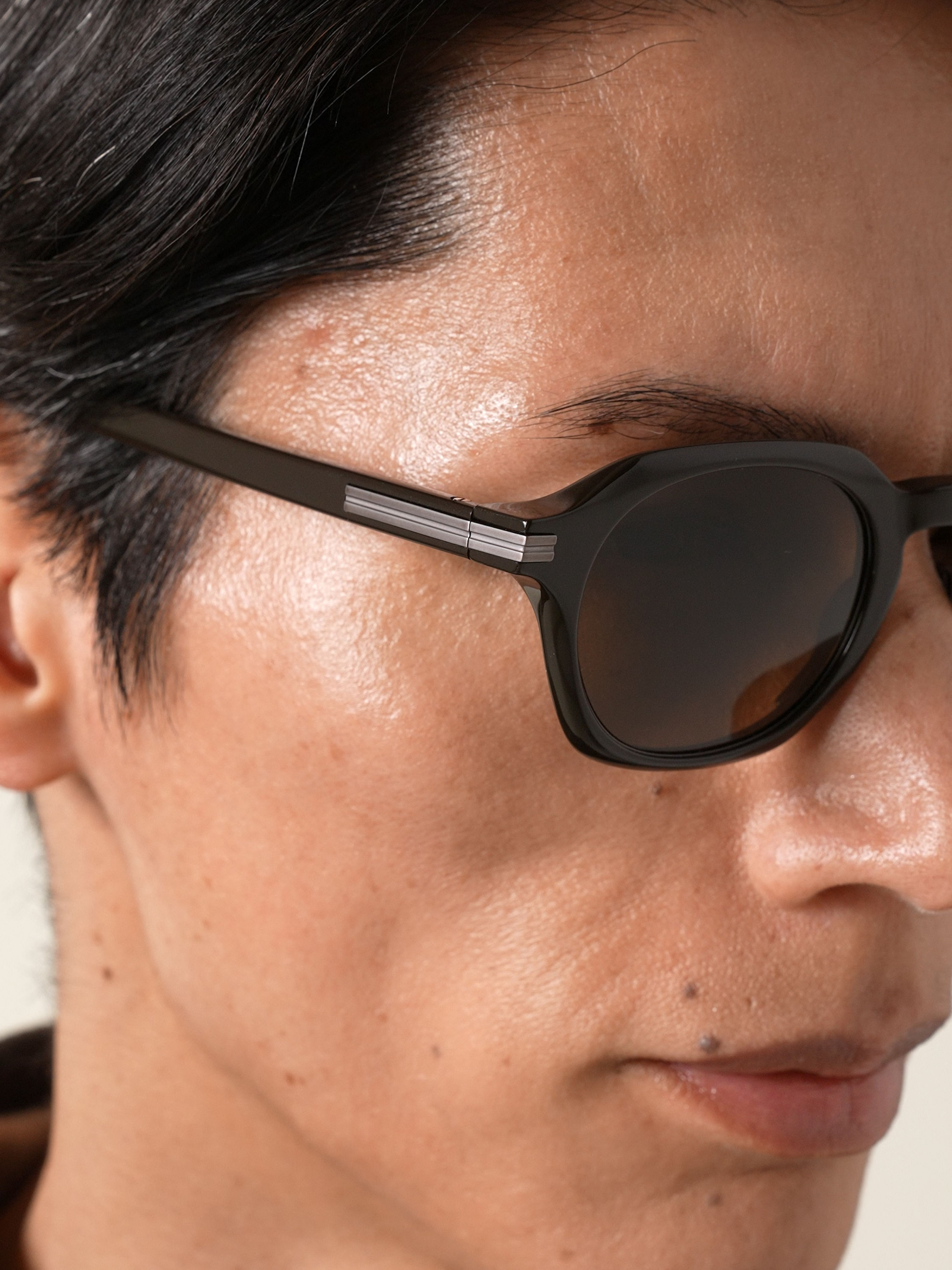 Dark Green Orizzonte I Metal Sunglasses FW26 35887781 | Zegna CN