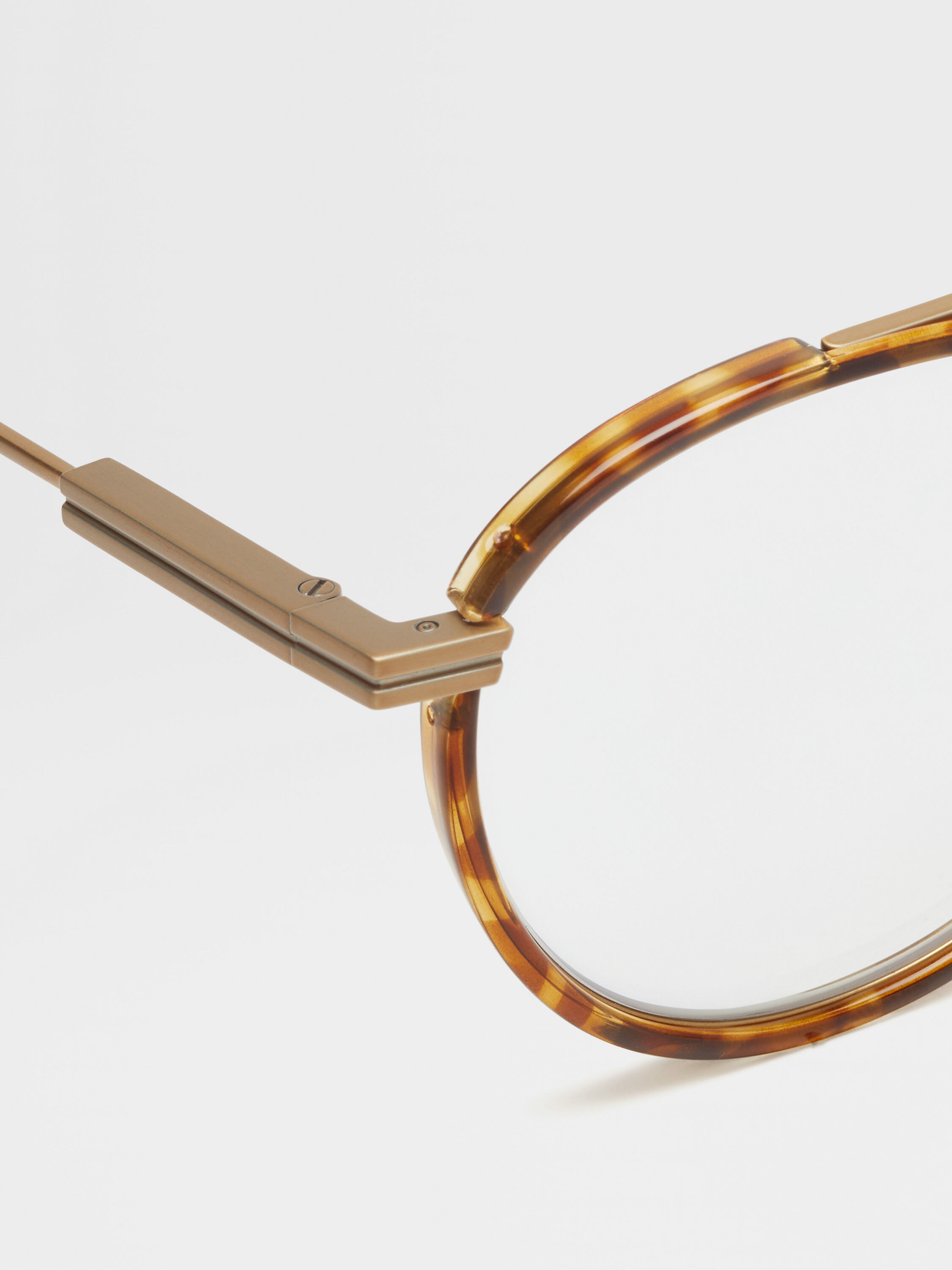 Brown Titanium Optical Glasses Product detail photo #1