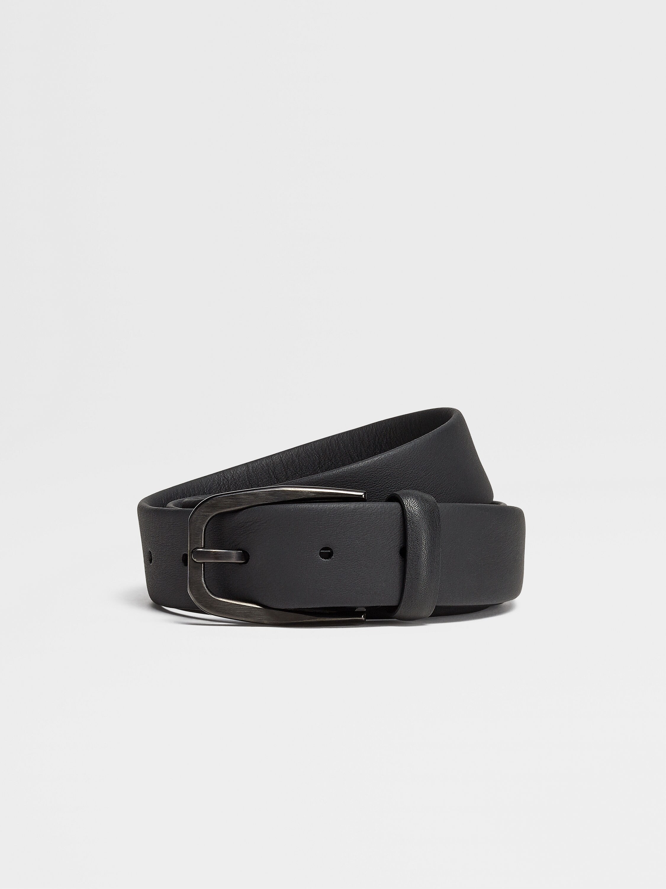 Black Leather Belt Main product photo