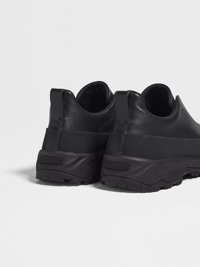 Black Leather Triple Stitch™ Monte Sneakers SS25 31784247
