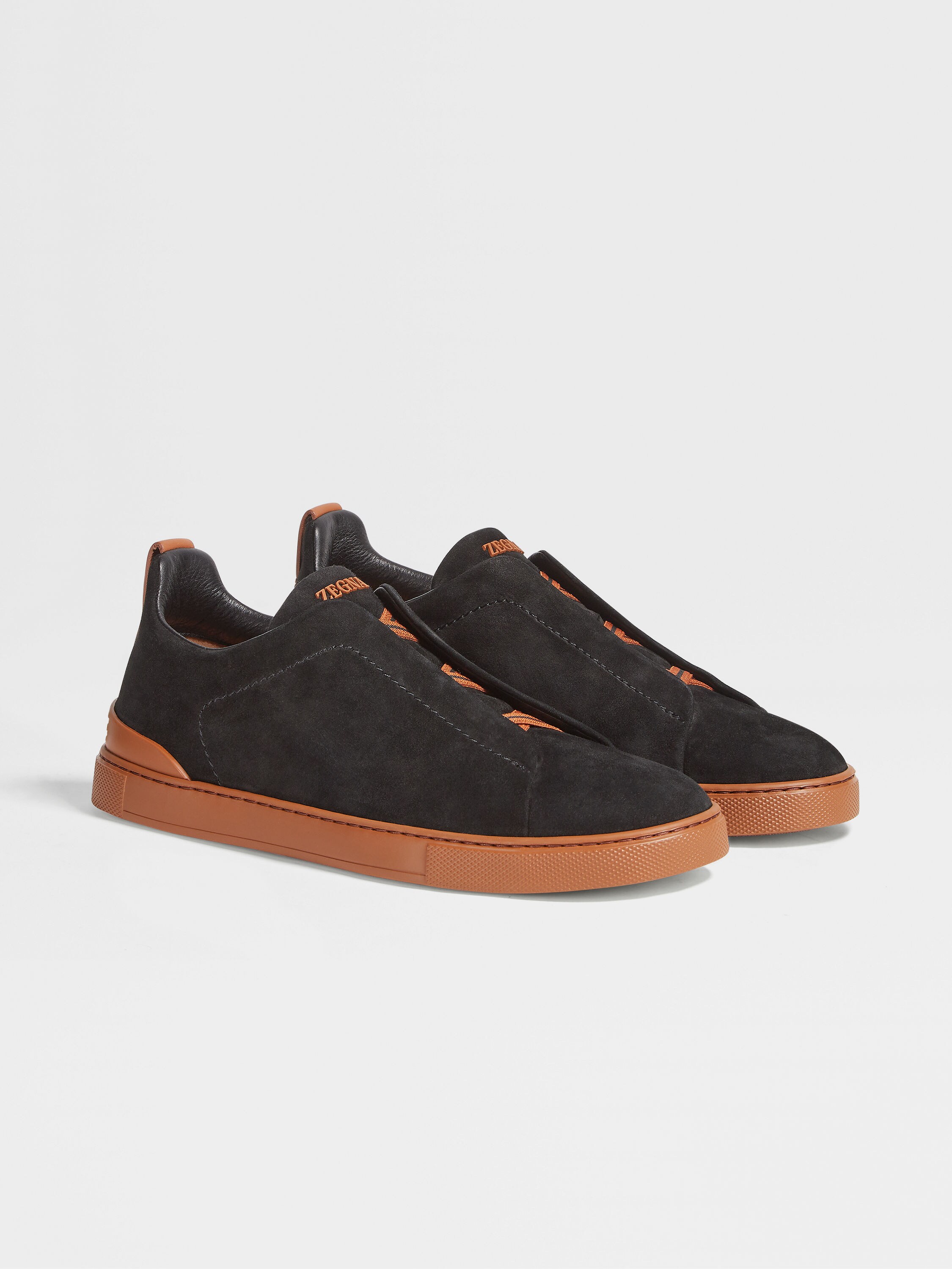 Black Suede Triple Stitch™ Sneakers Main product photo