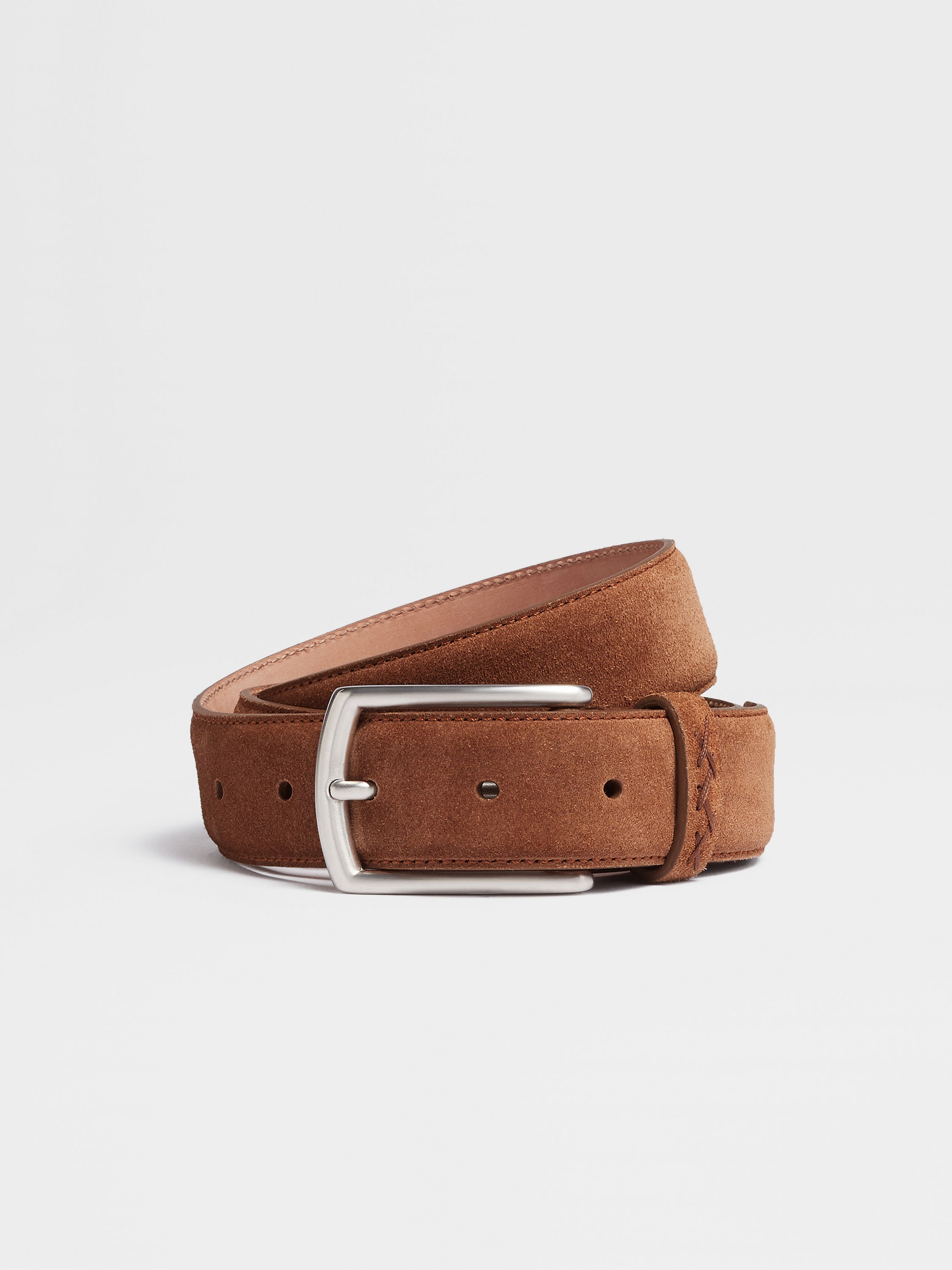 Brown Suede Belt Main product photo