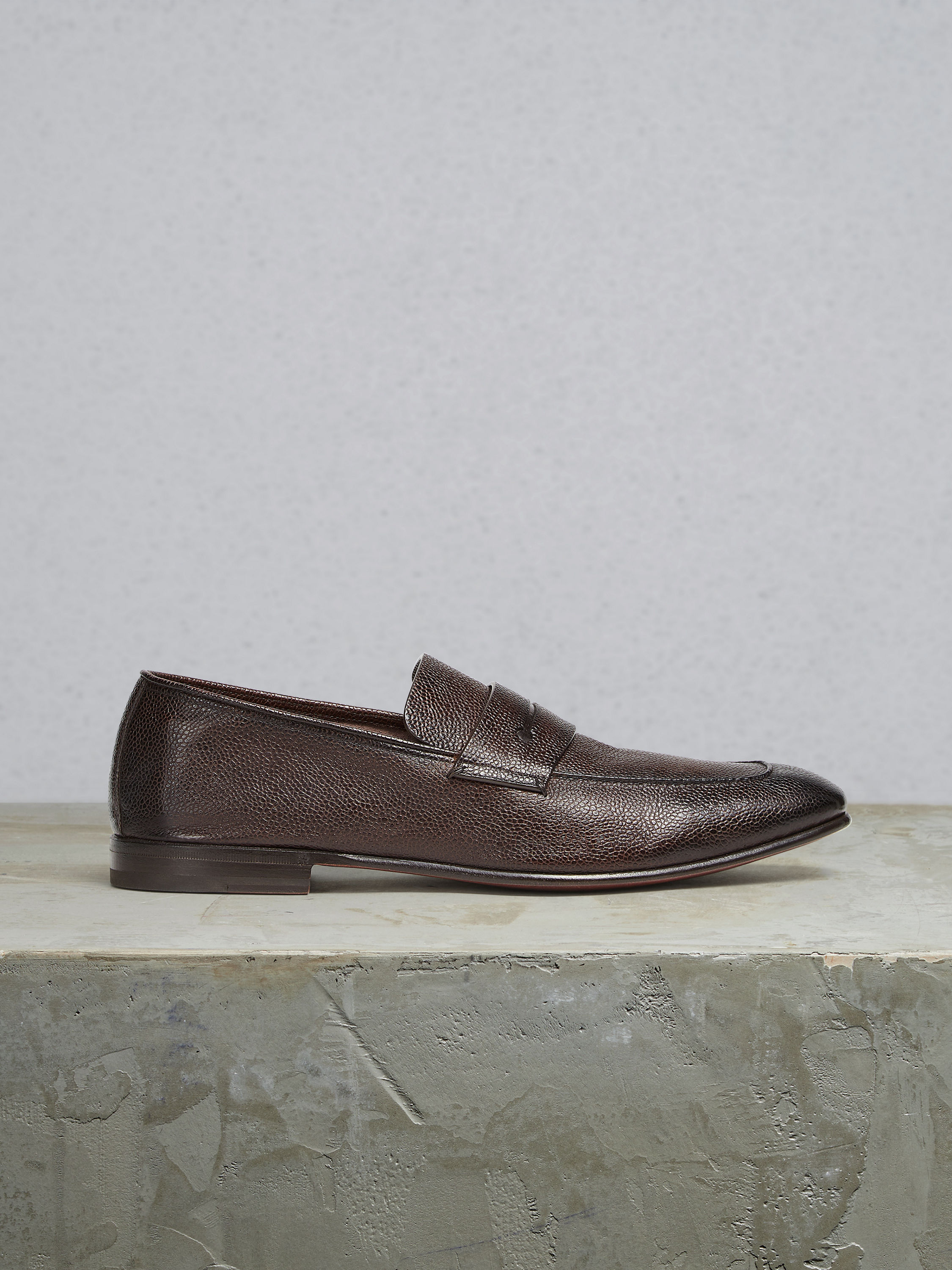 Brown Leather L'Asola Moccasin
