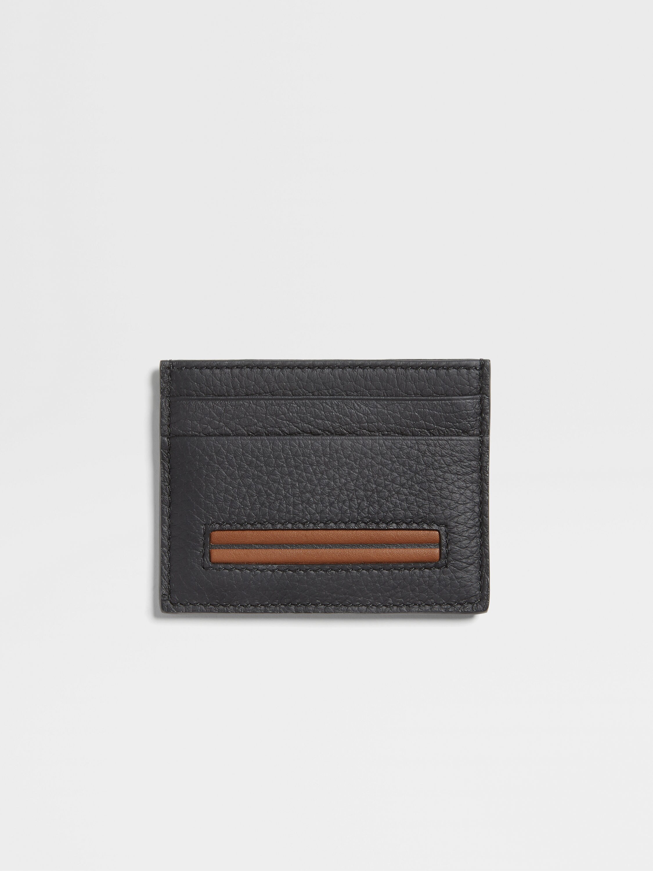 Black Deerskin Card Case Main product photo
