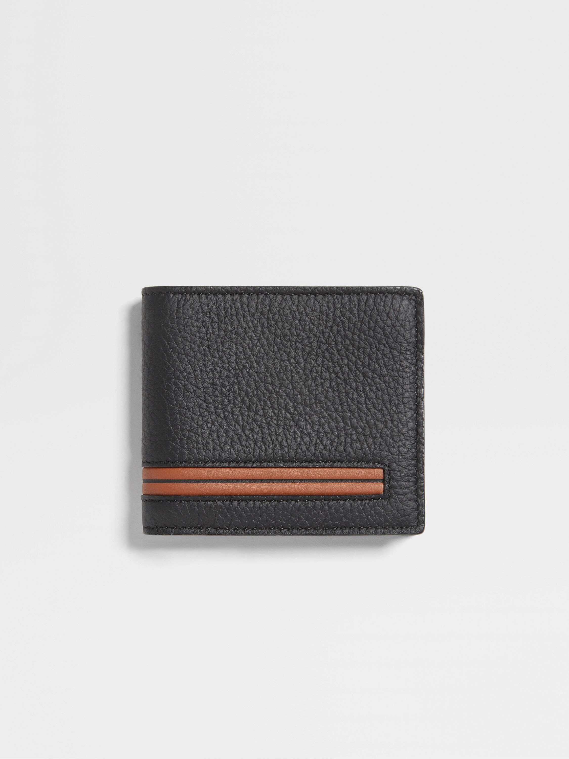 Black Deerskin Billfold Wallet Main product photo