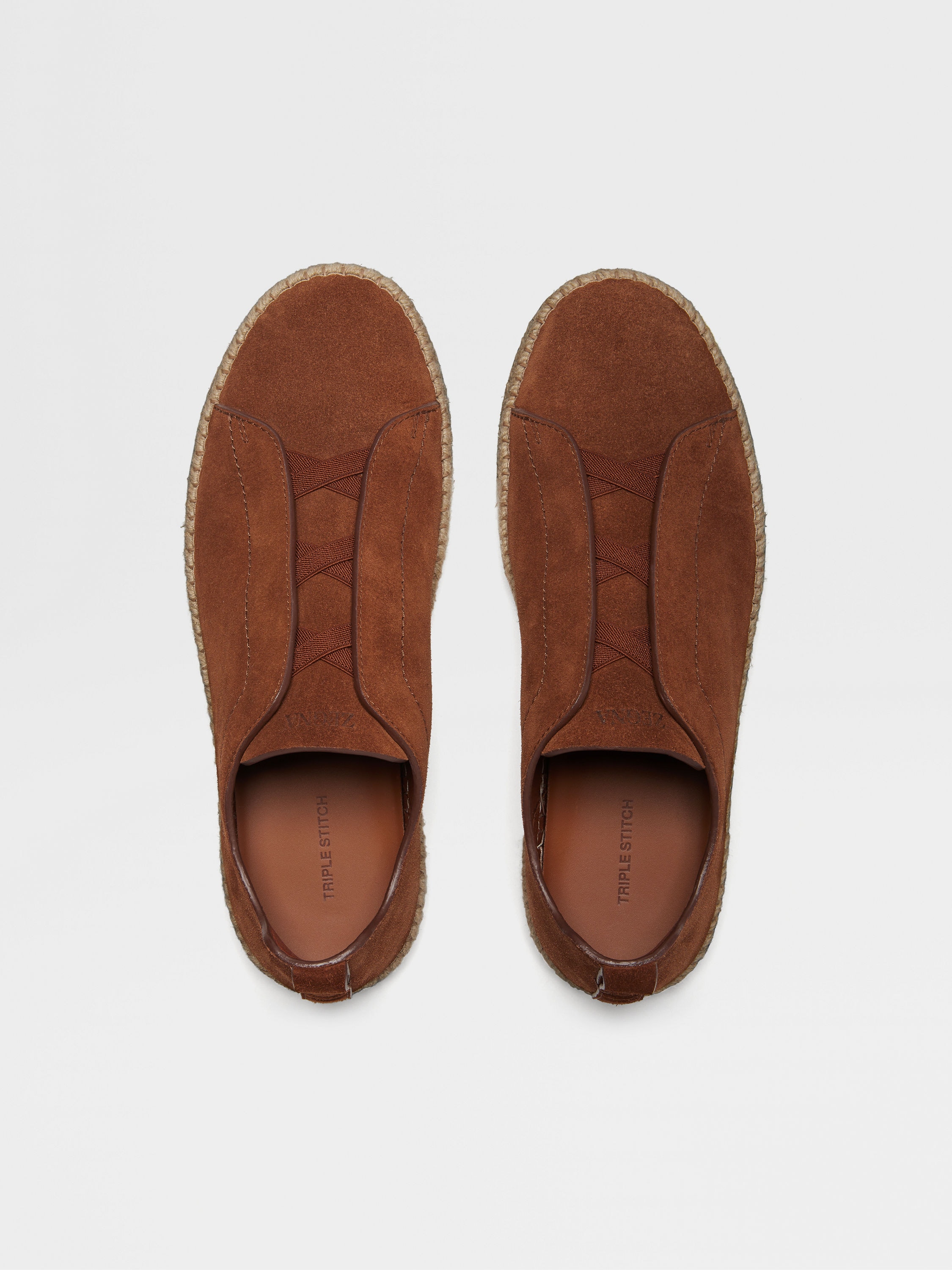 深Foliage色绒面革 Triple Stitch™ 奢华休闲鞋 产品细节图 #3