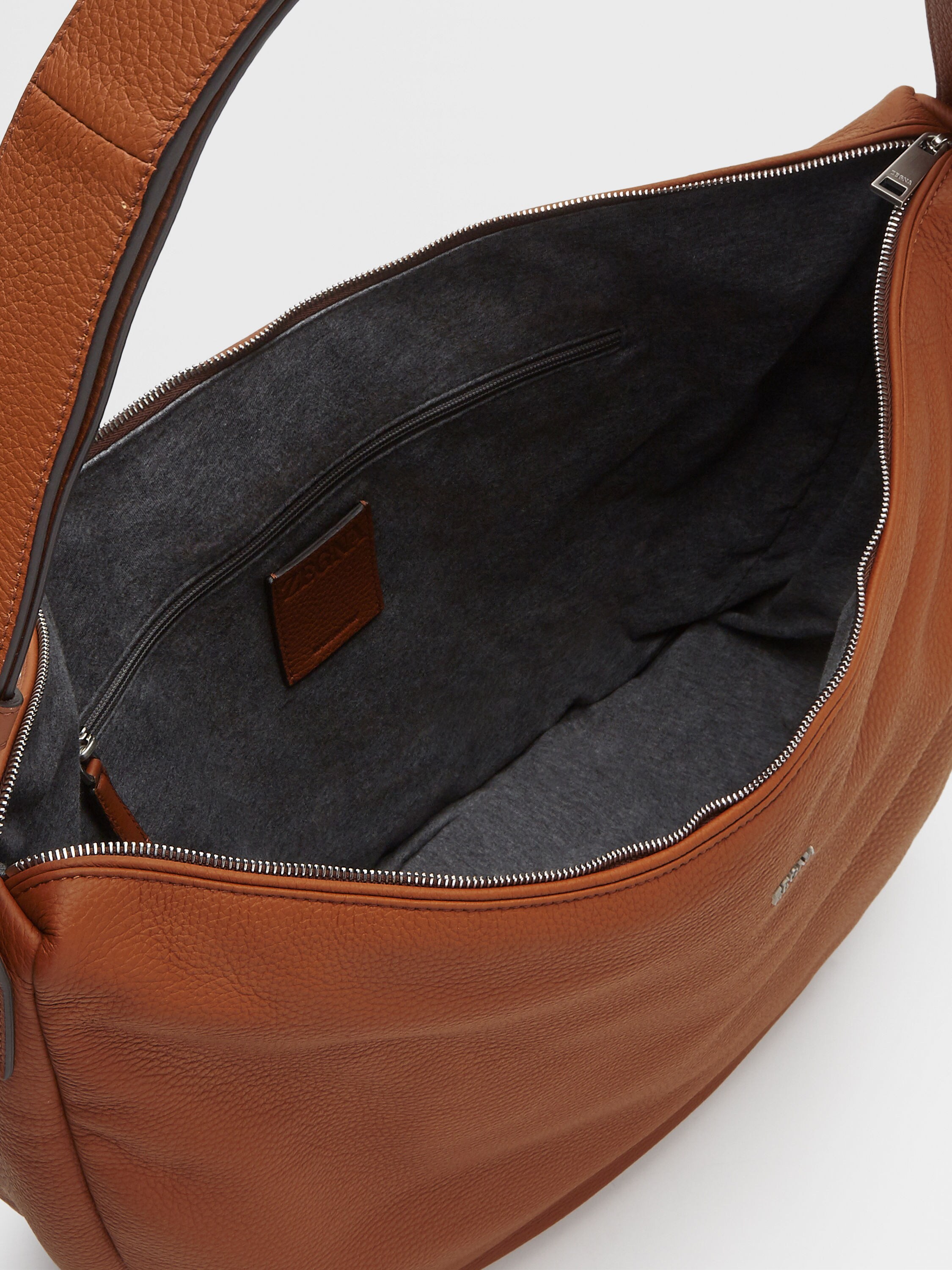 Foliage Deerskin Hobo Bag Product detail photo #3