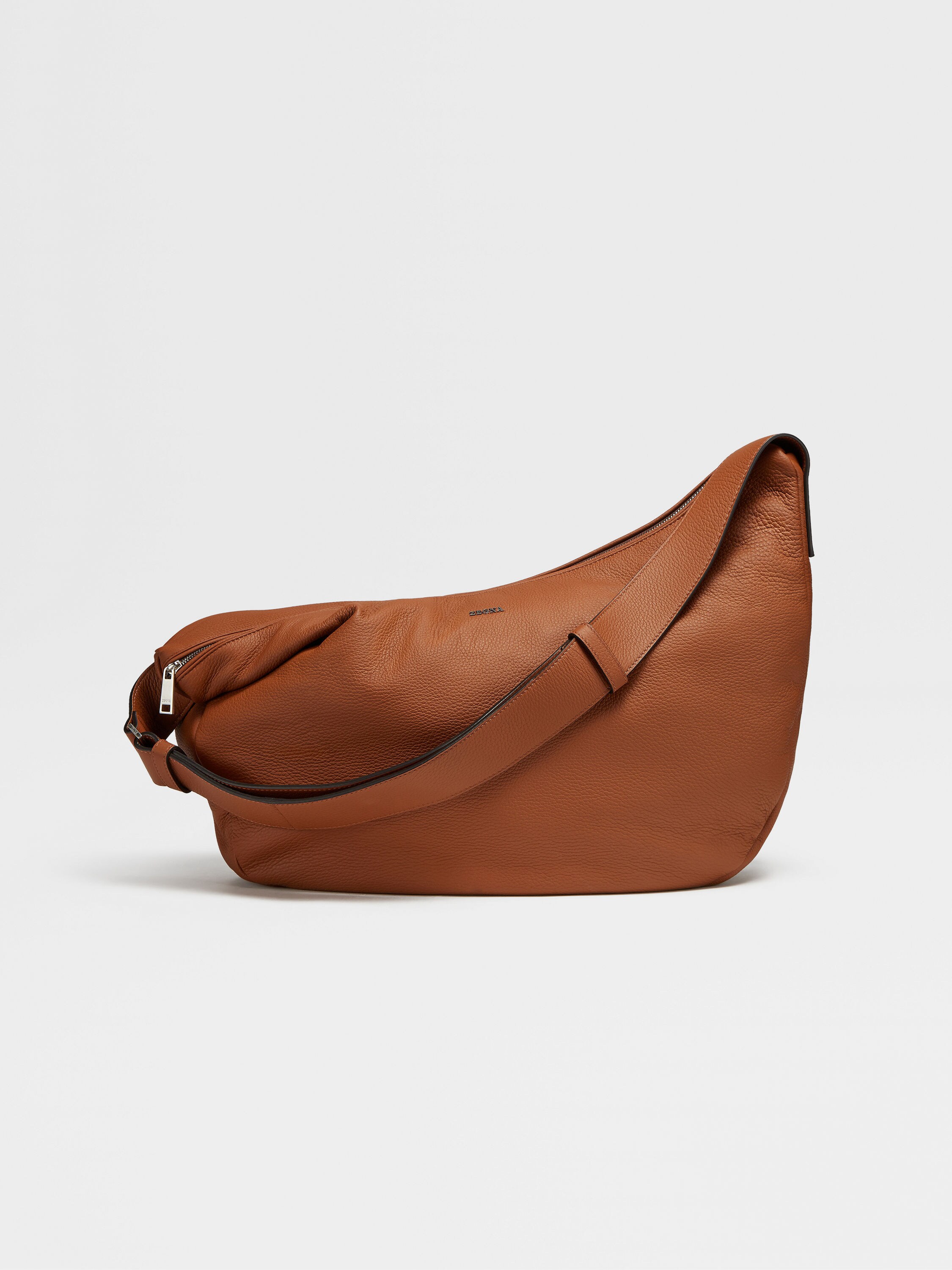 Foliage Deerskin Hobo Bag