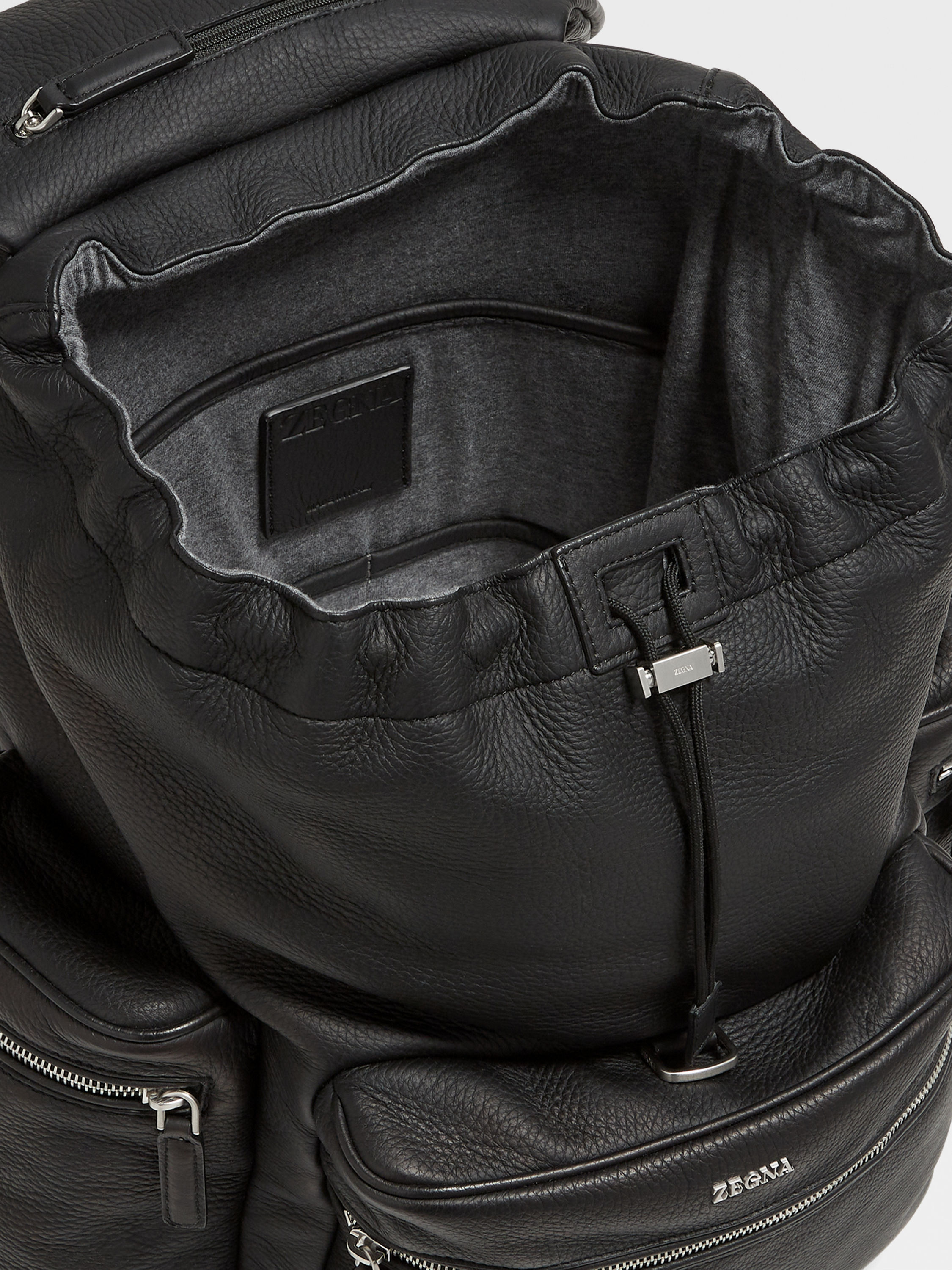 Black Deerskin Special Backpack Product detail photo #3
