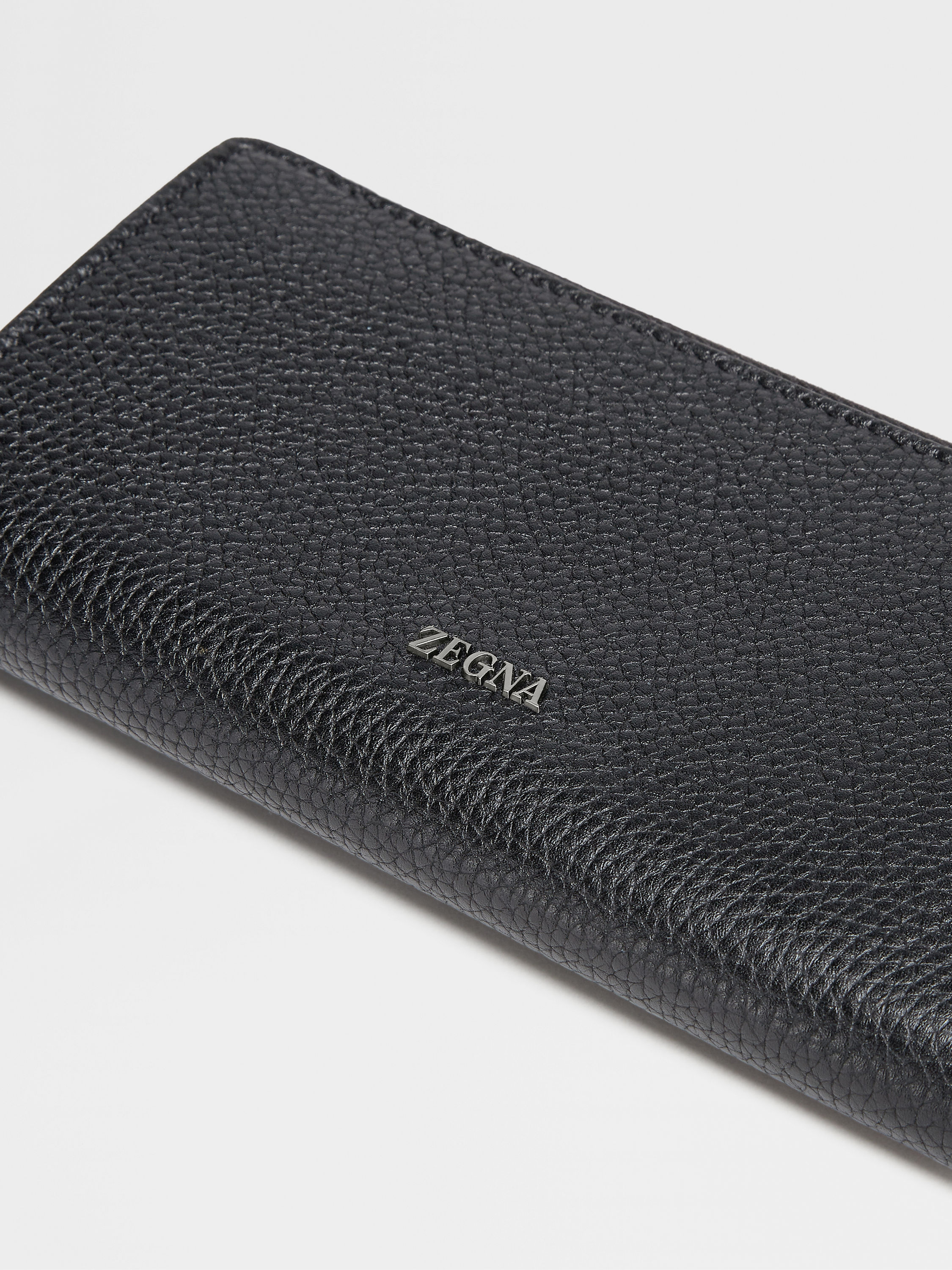 黑色鹿皮欧式钱包 產品細節圖 #4