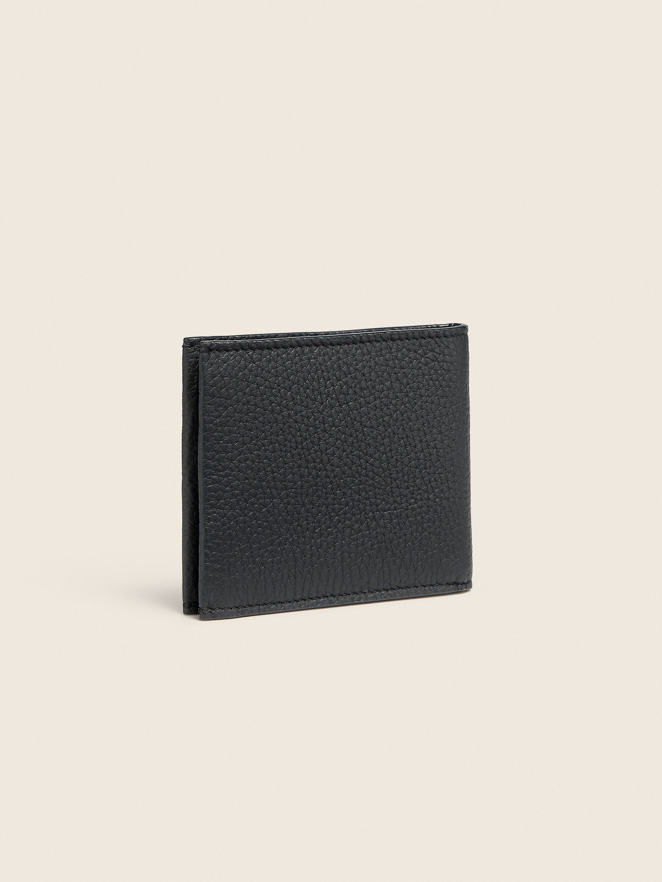 Black Deerskin Billfold Wallet Product detail photo #2