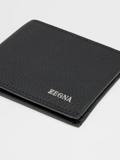 Black Deerskin Billfold Wallet FW24 25607418 | Zegna MO Black Deerskin Billfold Wallet FW24 25607418 | Zegna MO