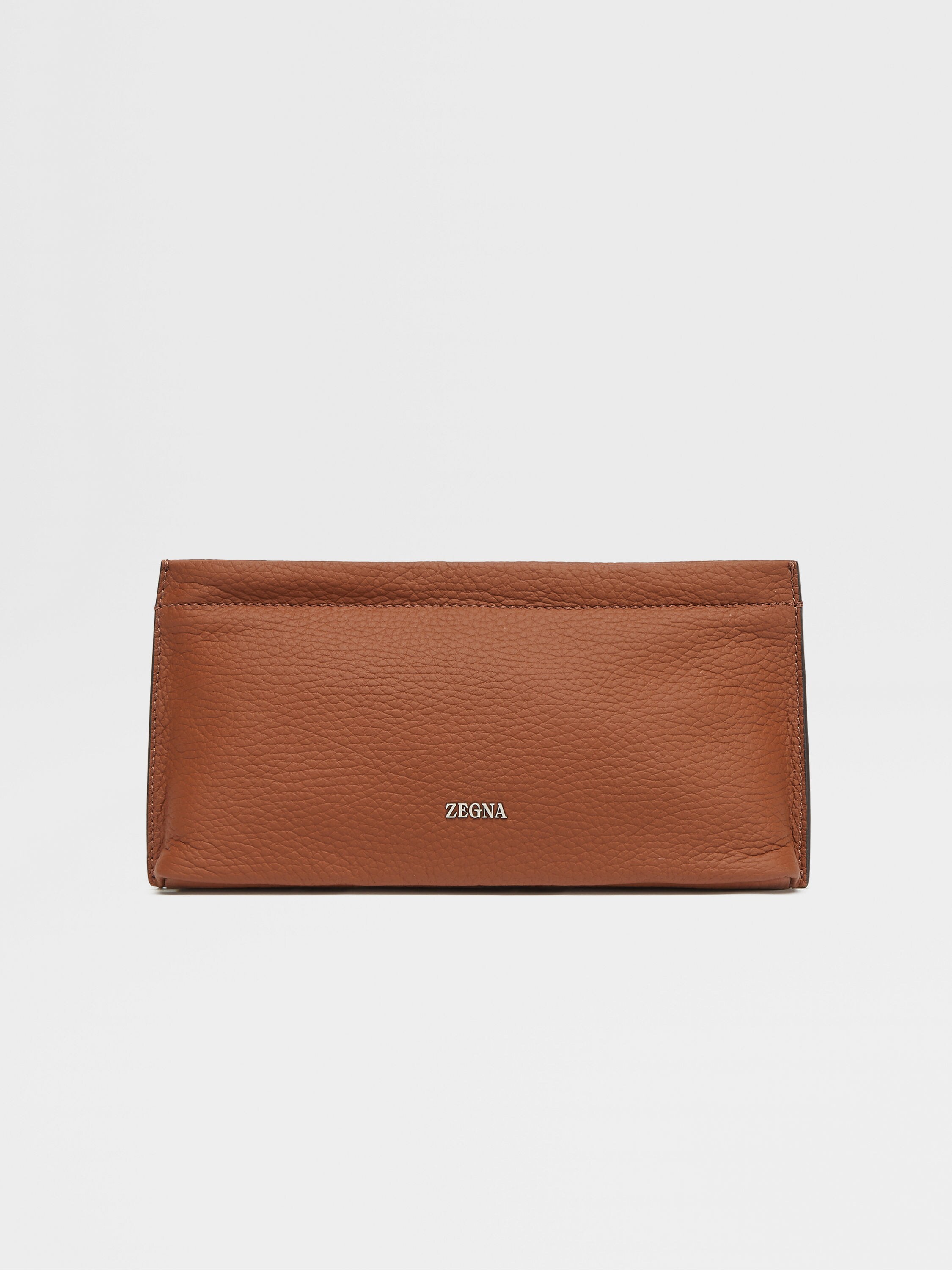 Foliage Deerskin Clutch