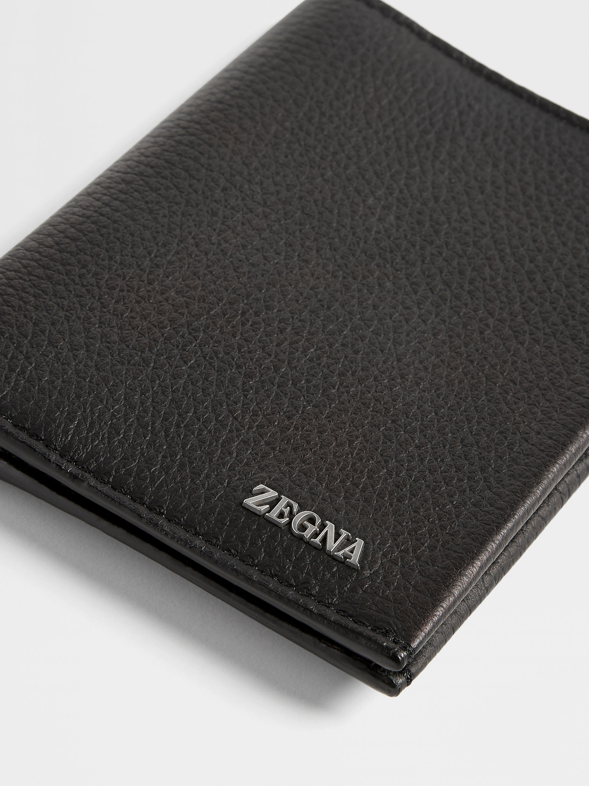 Black Deerskin Passport Case Product detail photo #4