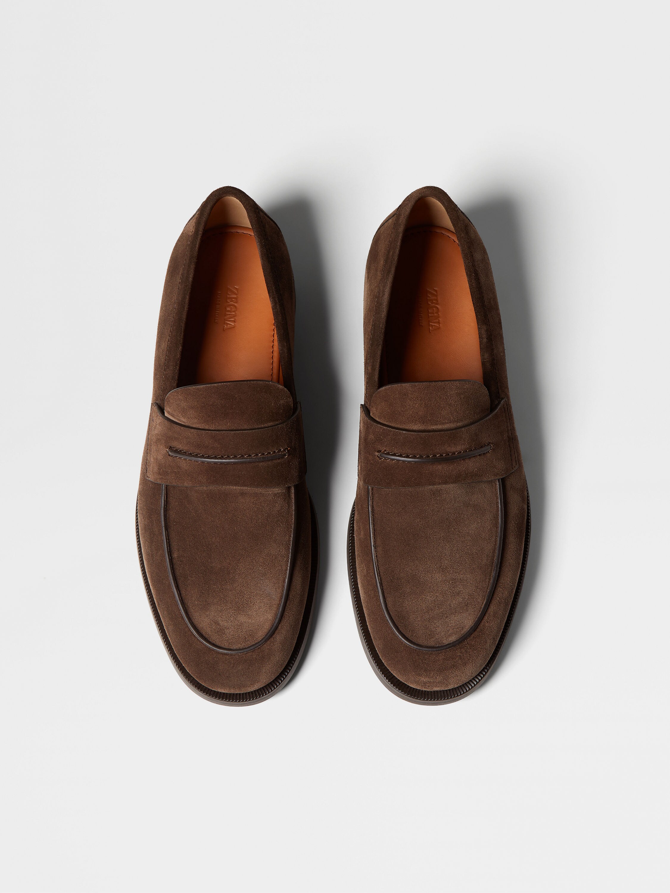 深棕色绒面革乐福鞋 产品细节图 #5